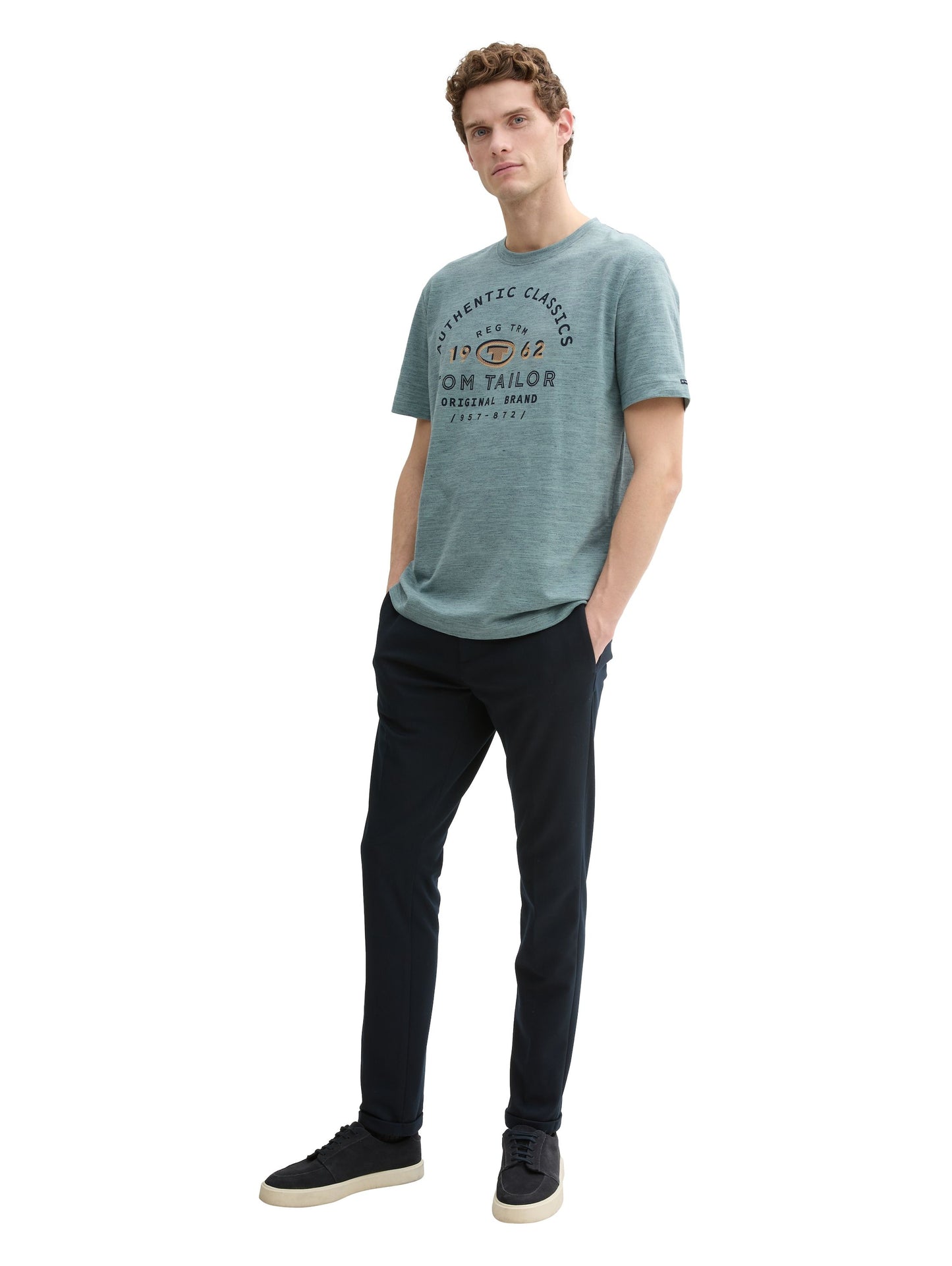 Tom Tailor Herren T-Shirt grau