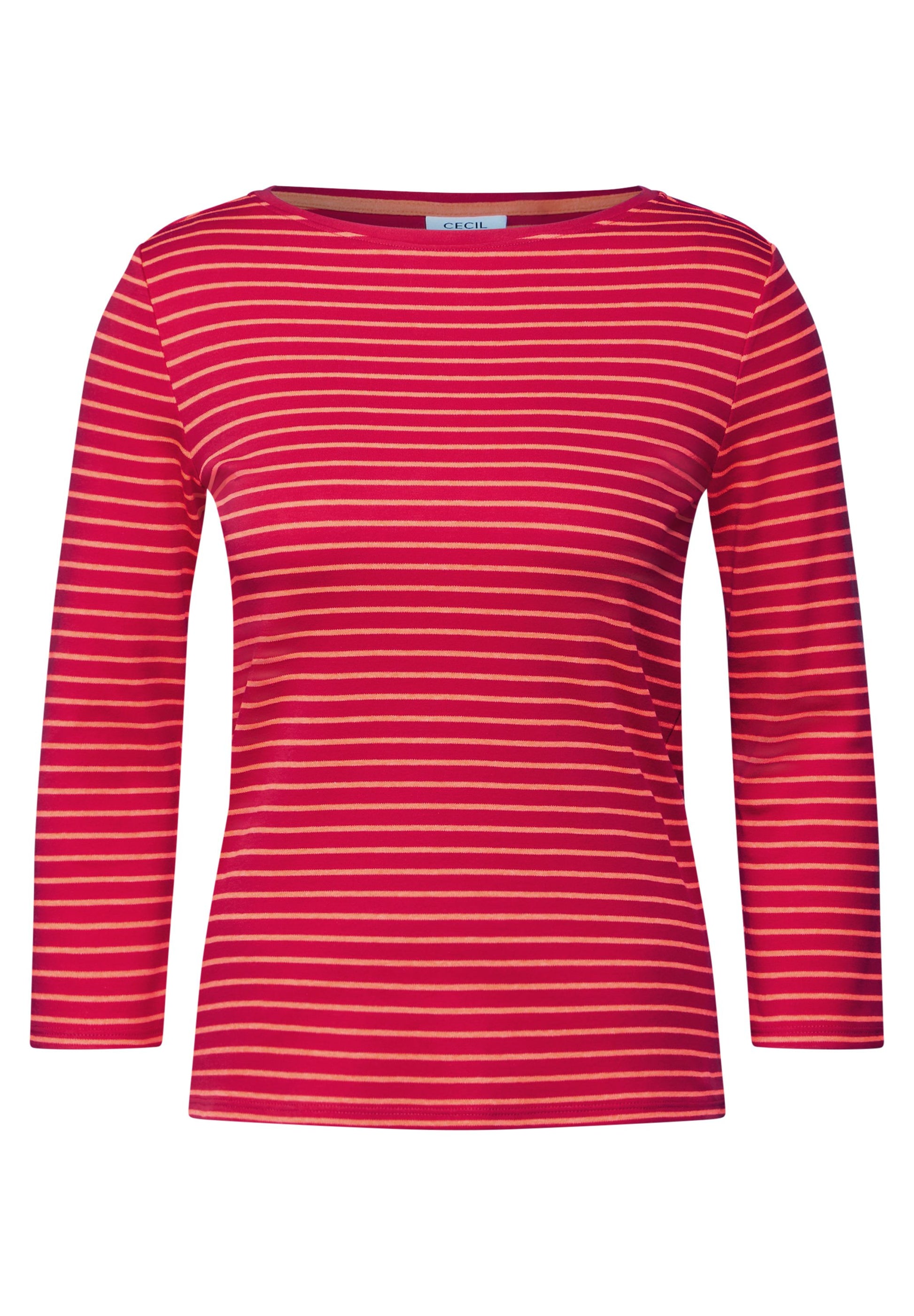 Cecil Damen Langarmshirt XXL rot