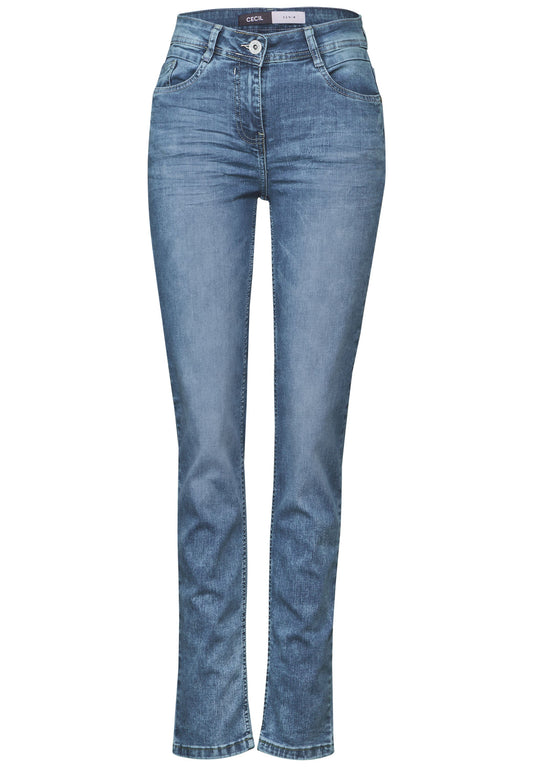 Cecil Damen Jeans 36 blau