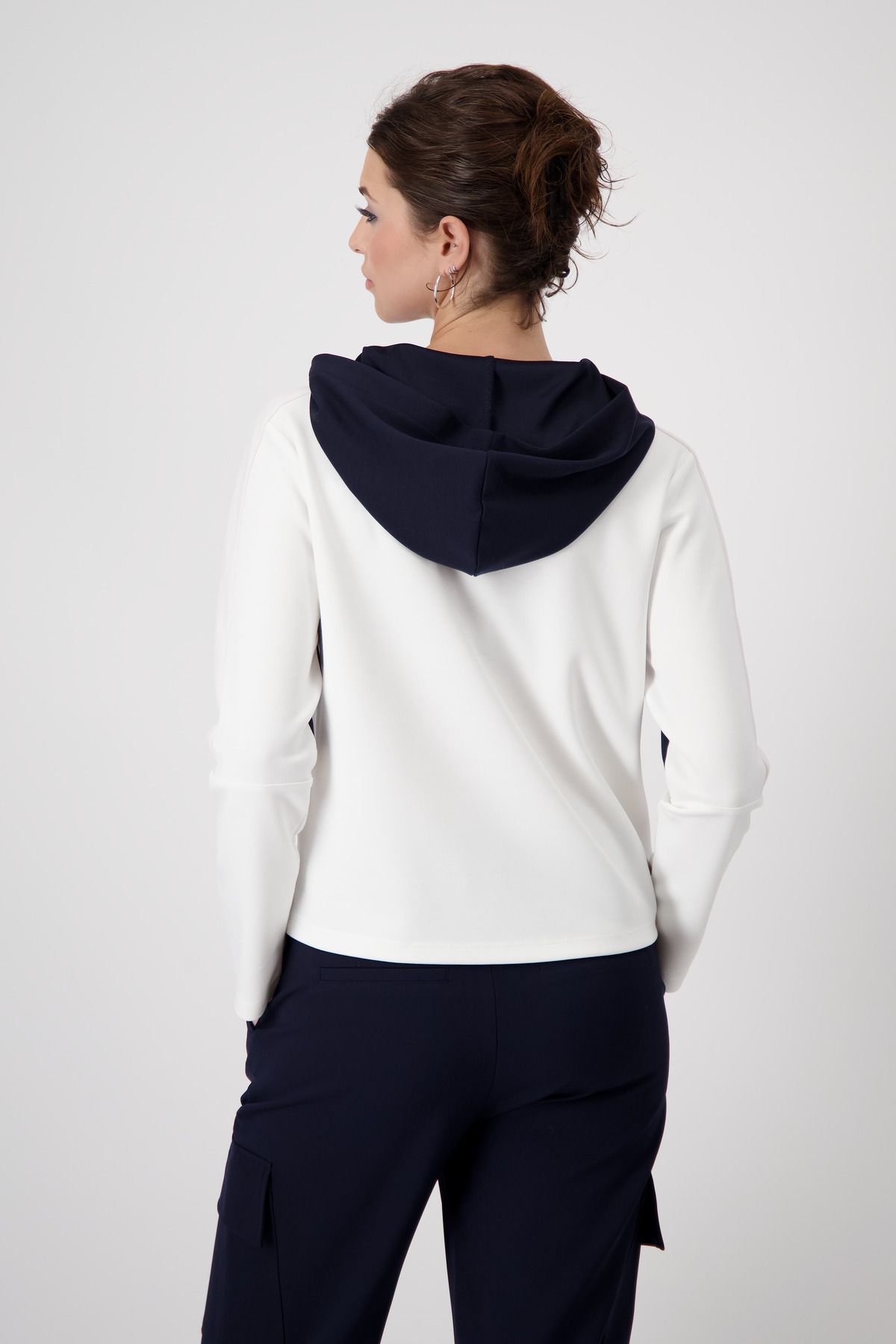 Monari Damen Sweatshirt weiß