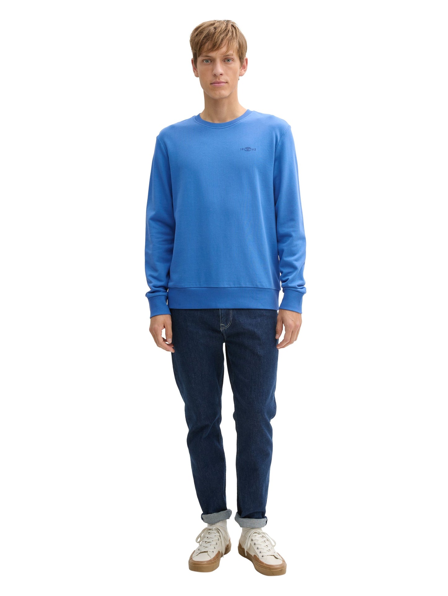 Tom Tailor Herren Sweatshirt blau