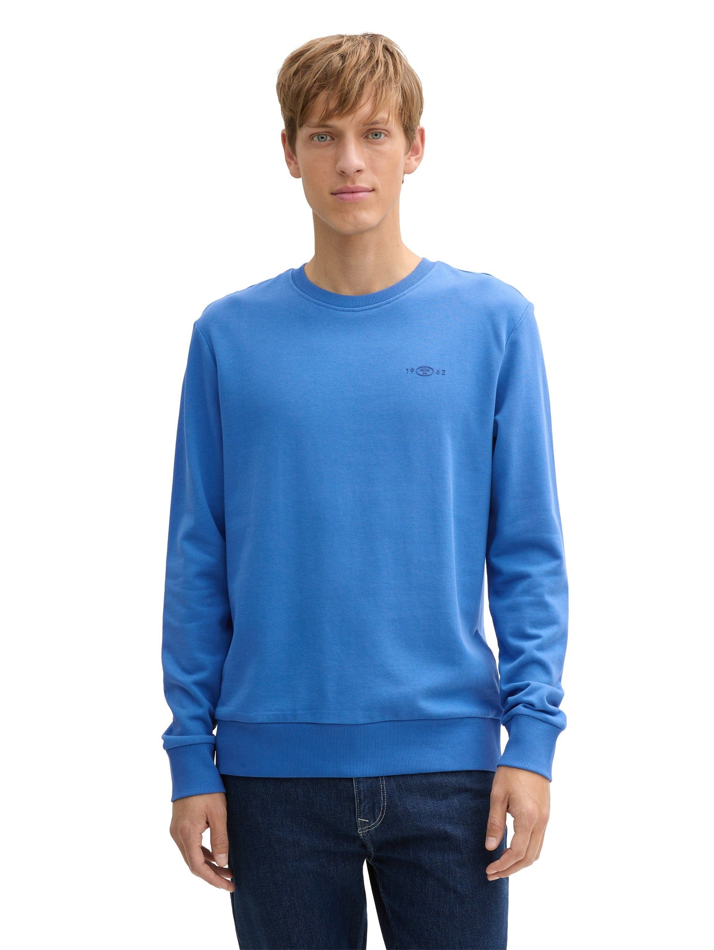 Tom Tailor Herren Sweatshirt blau