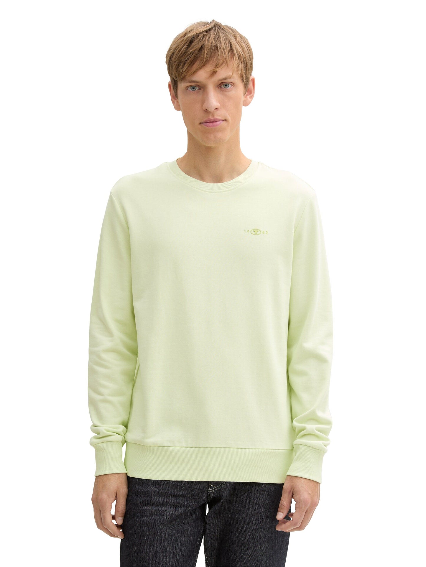 Tom Tailor Herren Sweatshirt grün