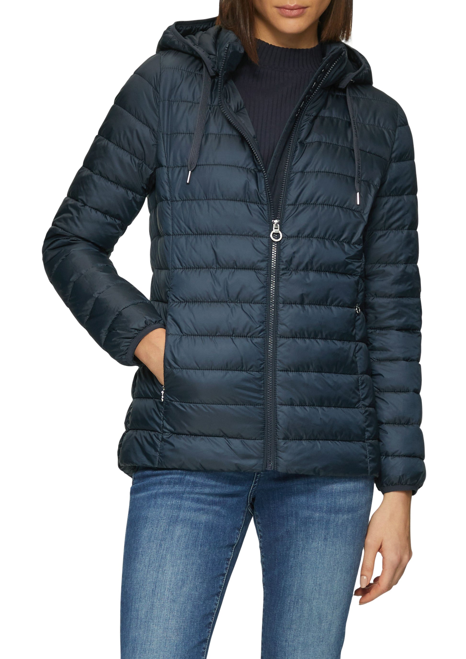 S.Oliver Damen Jacke blau