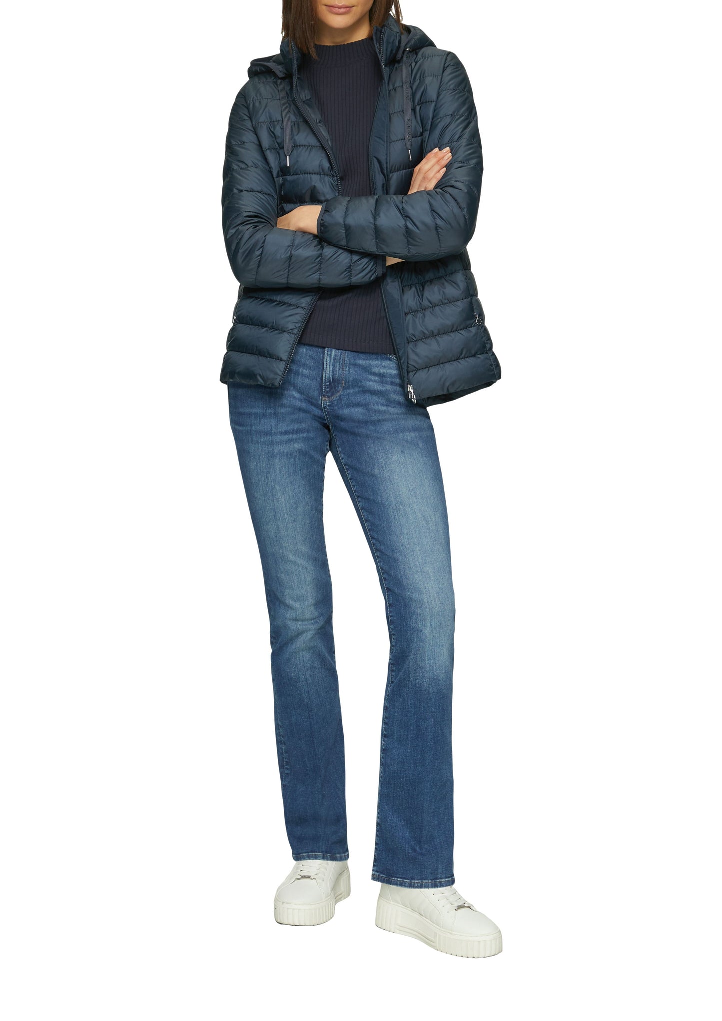 S.Oliver Damen Jacke blau