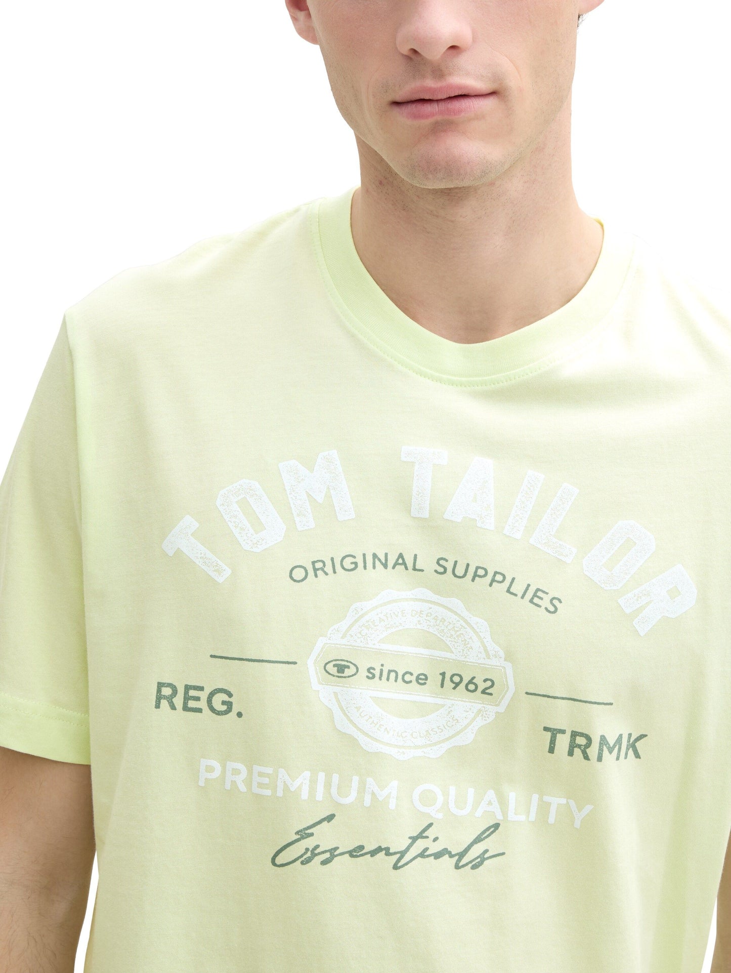 Tom Tailor Herren T-Shirt grün