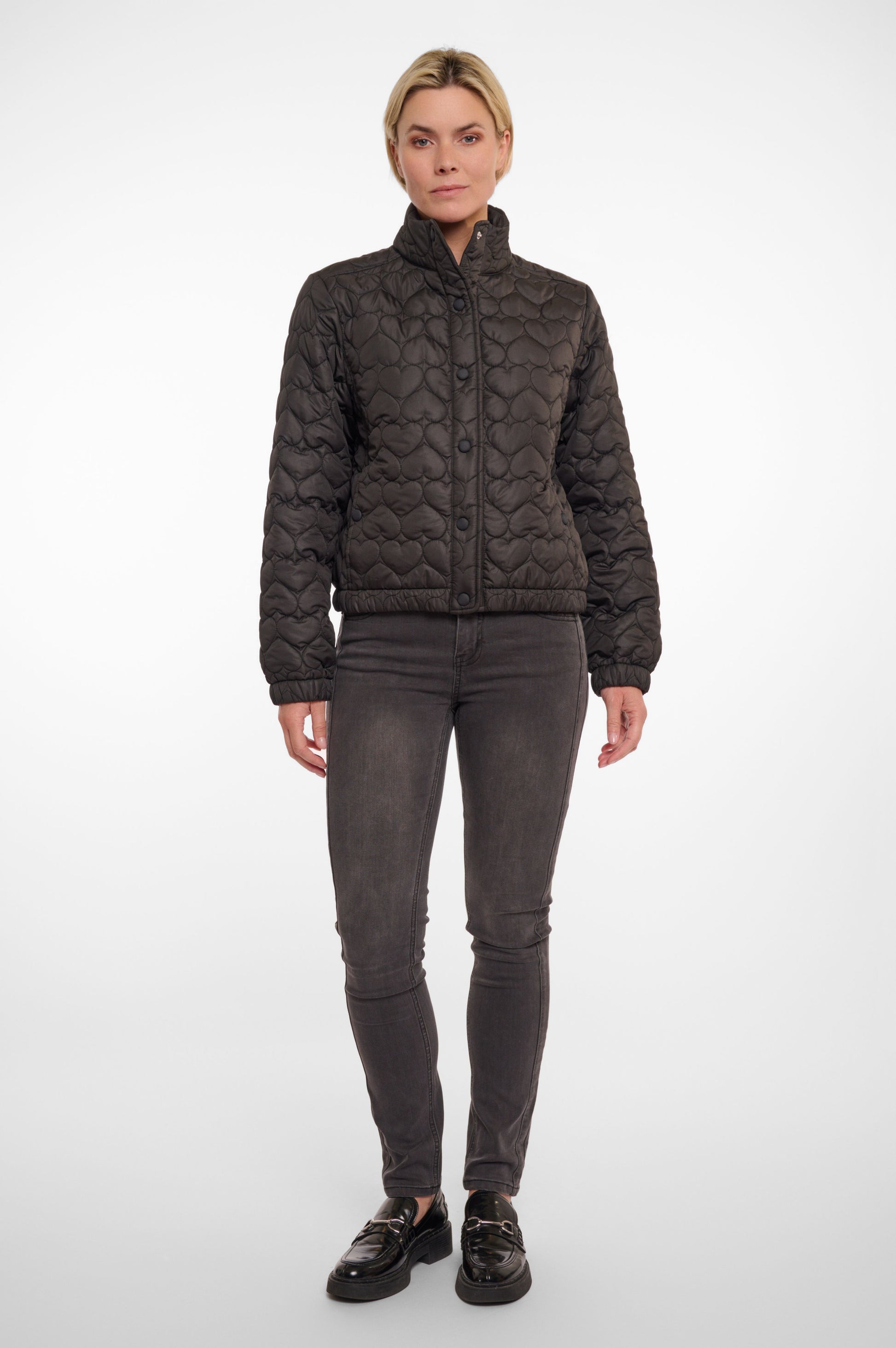 Rino & Pelle Damen Bomberjacke schwarz