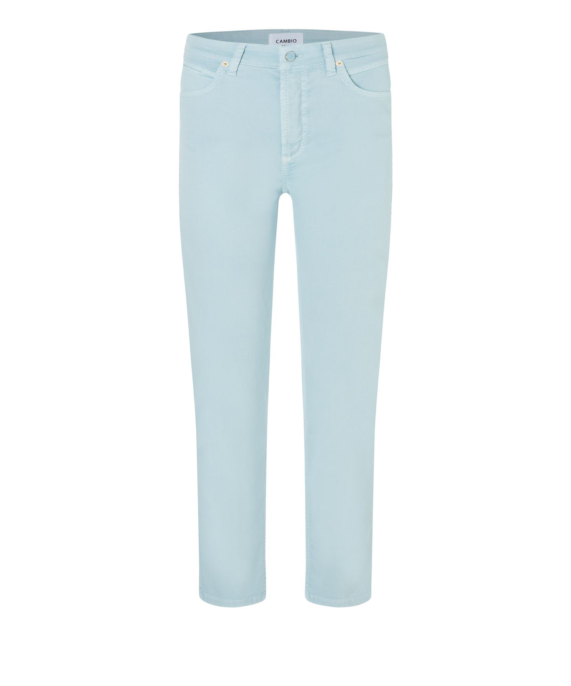 Cambio Damen Jeans Piper cropped seam 29 blau