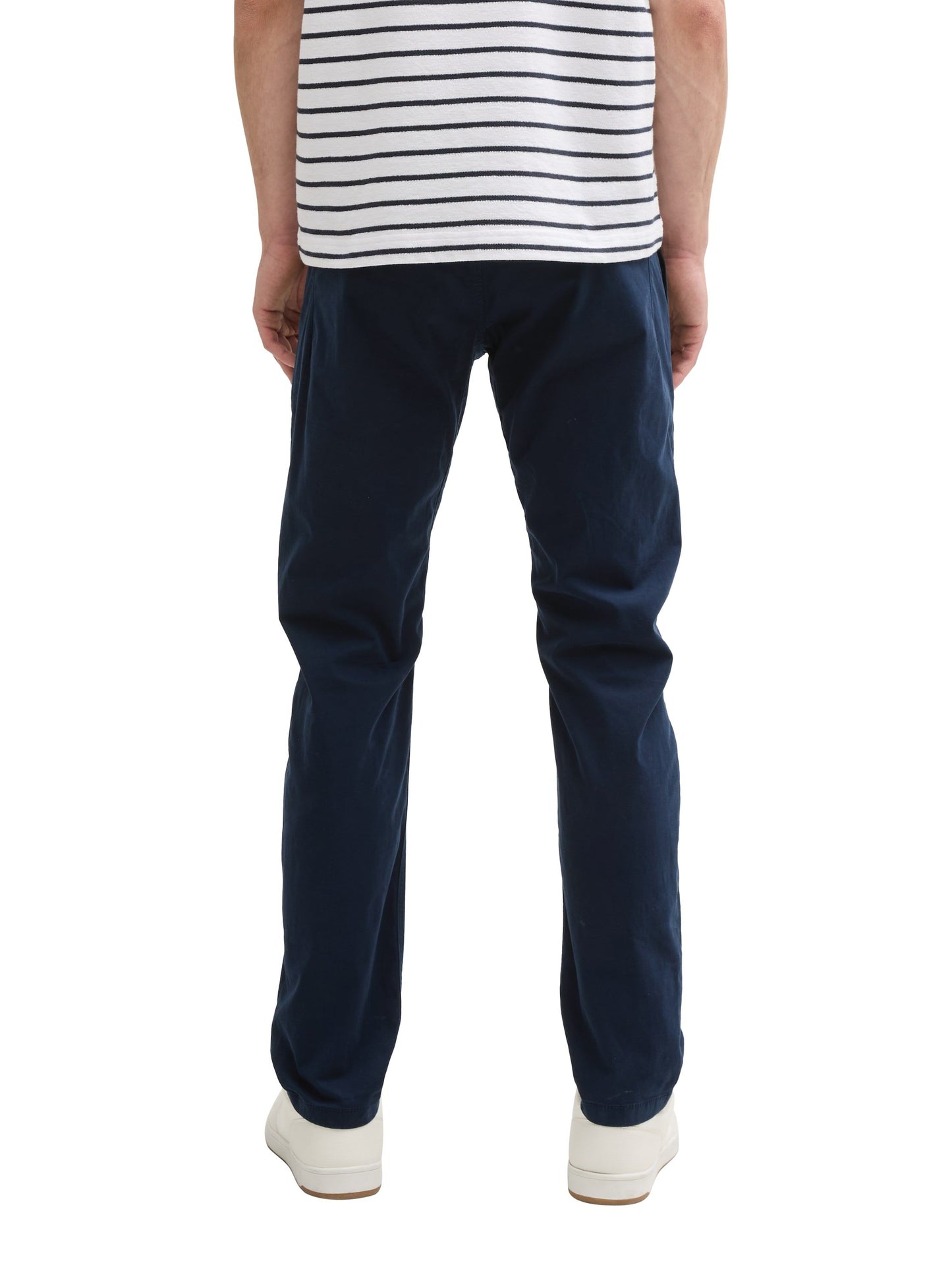 Tom Tailor Herren Tapered Chino Hose blau