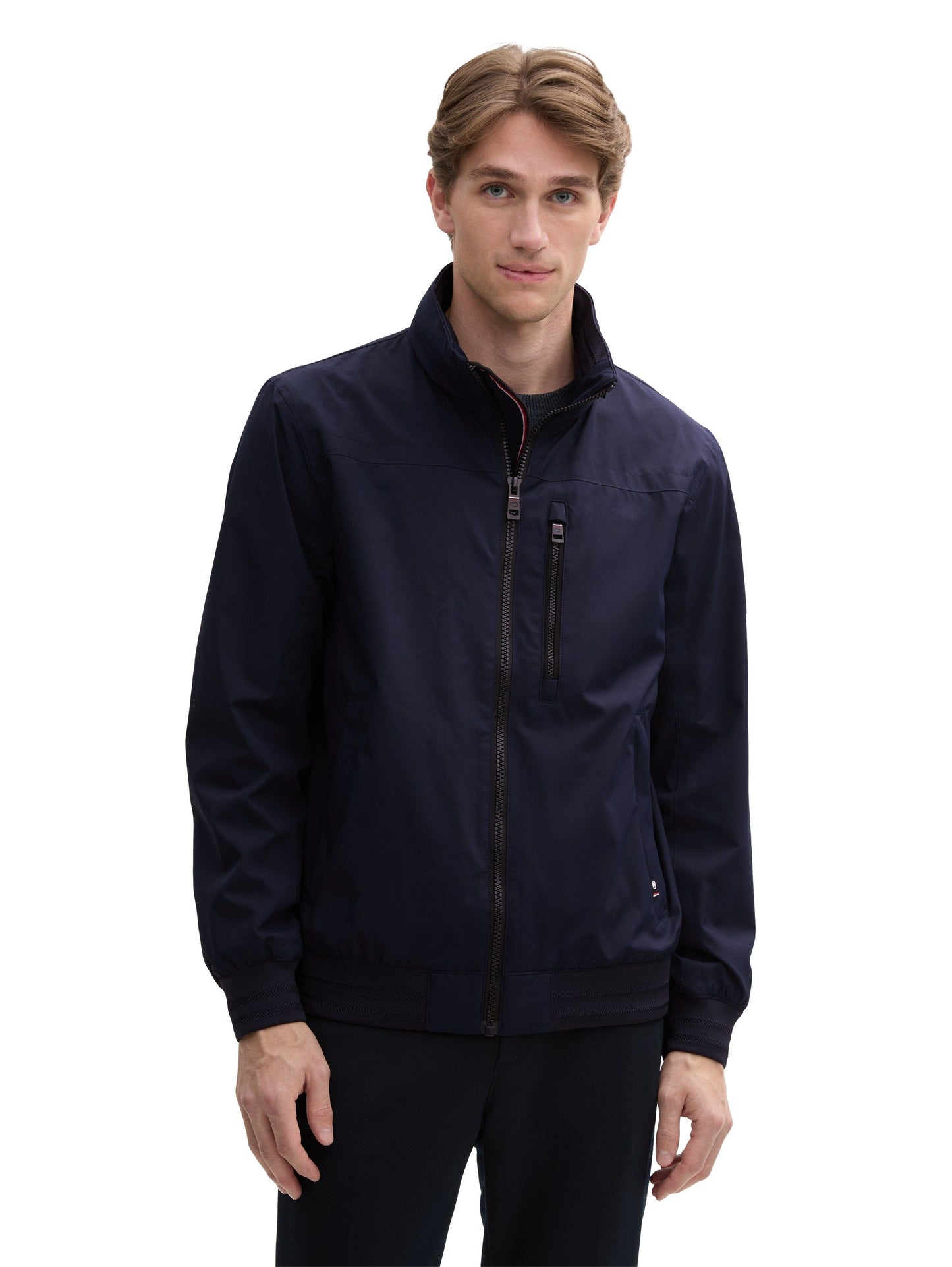 Tom Tailor Herren Blouson Jacke blau