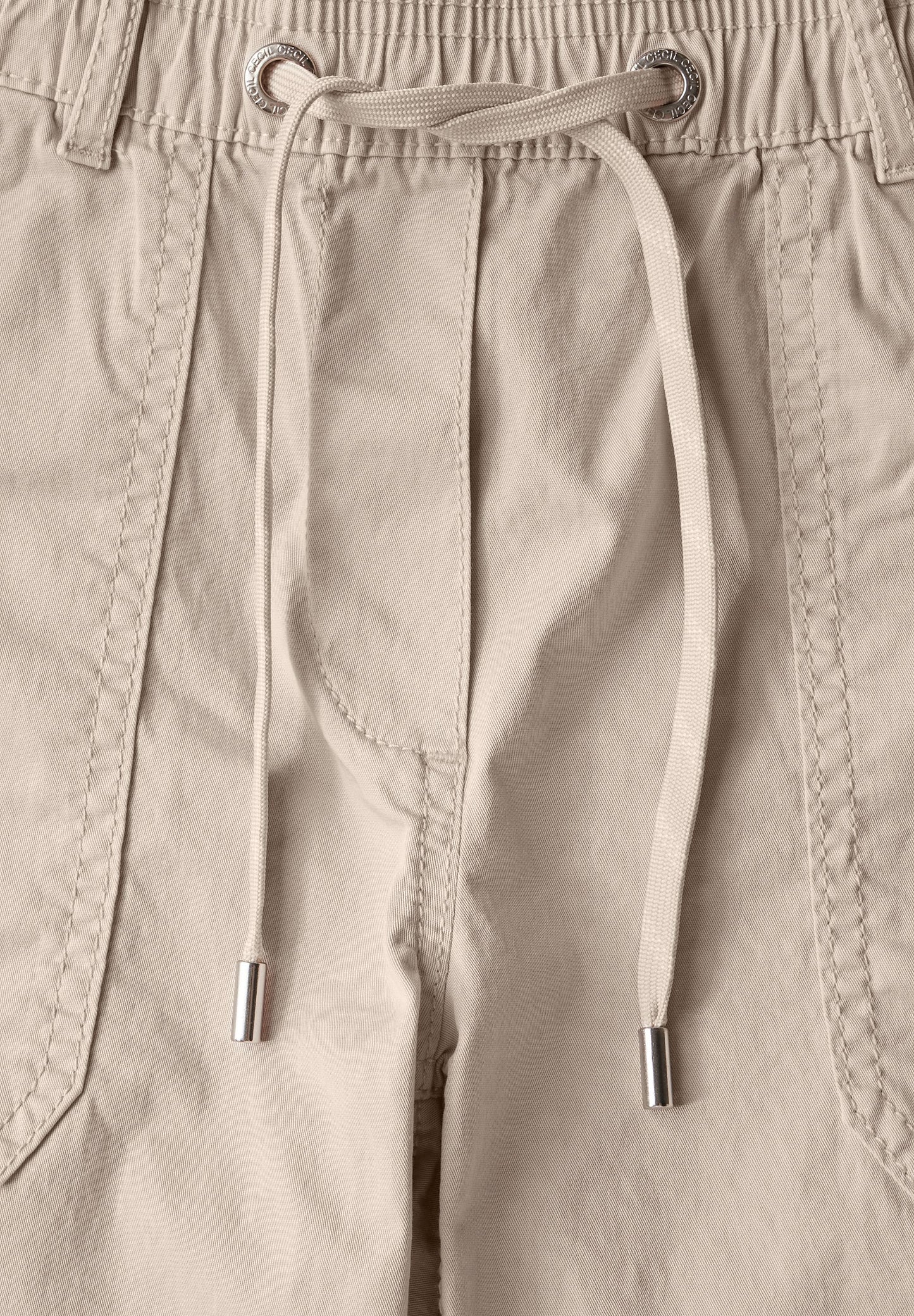 Cecil Damen Twill Shorts beige