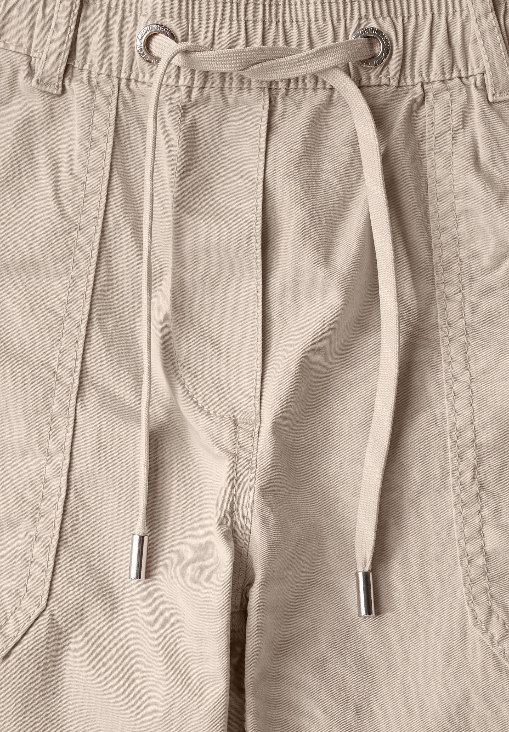 Cecil Damen Twill Shorts beige