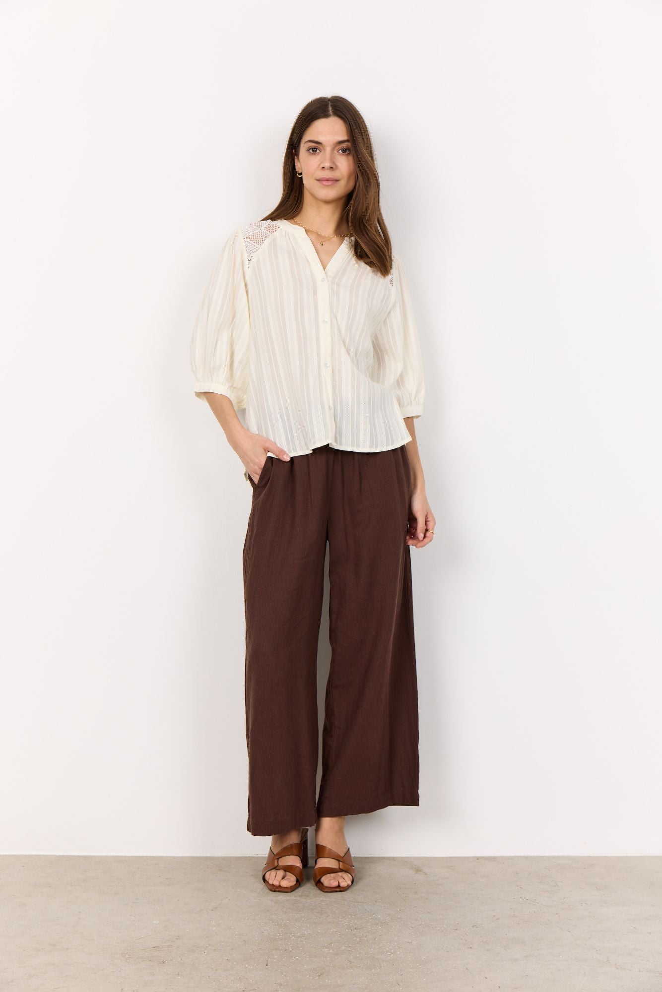 Soyaconcept Damen Bluse SC-RAFAELLA 3 weiß