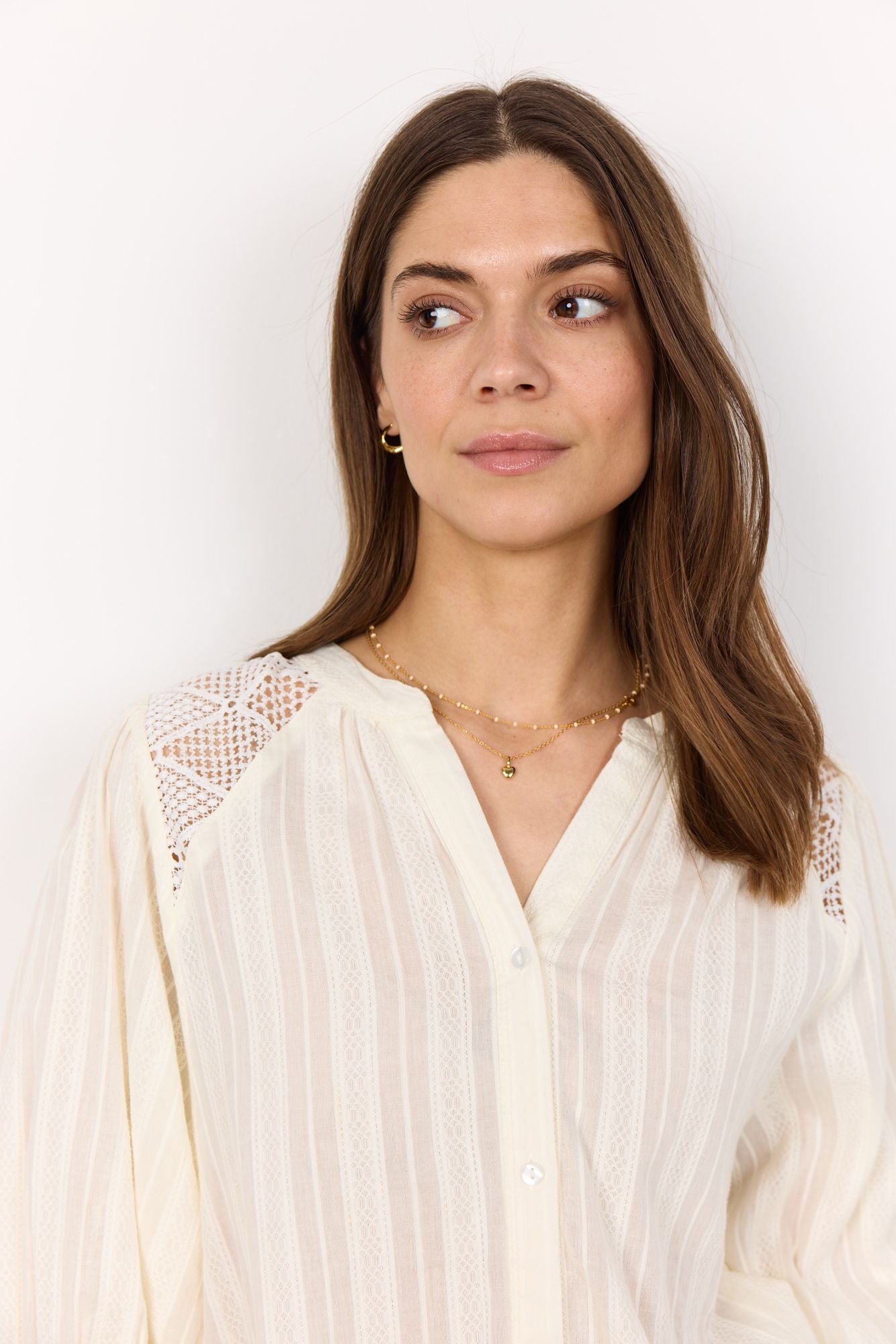 Soyaconcept Damen Bluse SC-RAFAELLA 3 weiß