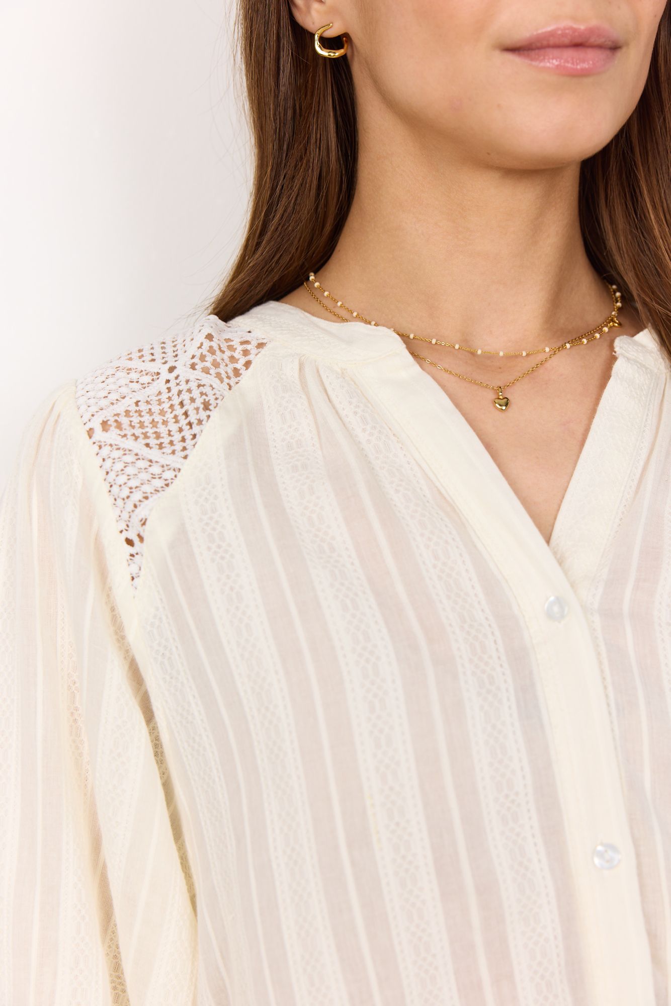 Soyaconcept Damen Bluse SC-RAFAELLA 3 weiß
