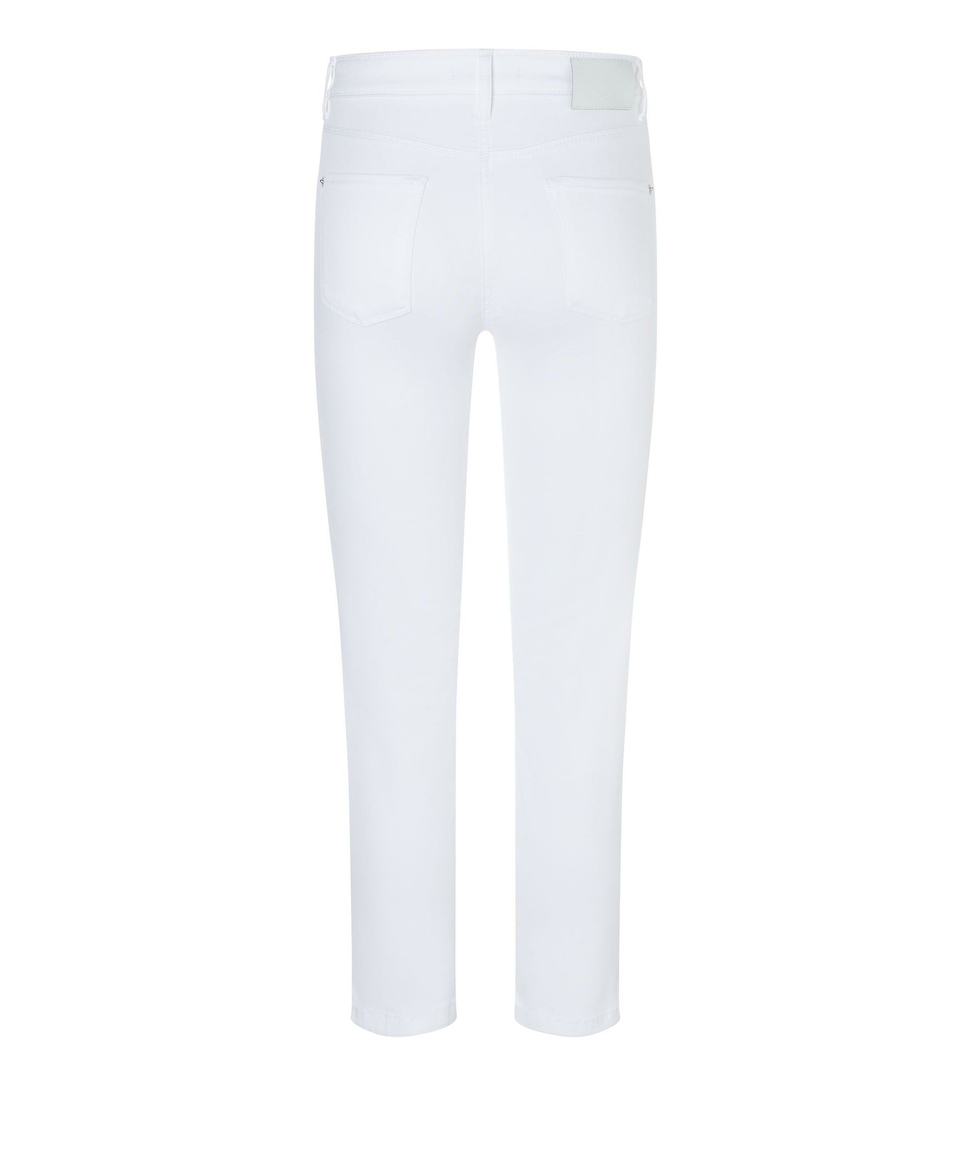 Cambio Damen Jeans Piper short weiß