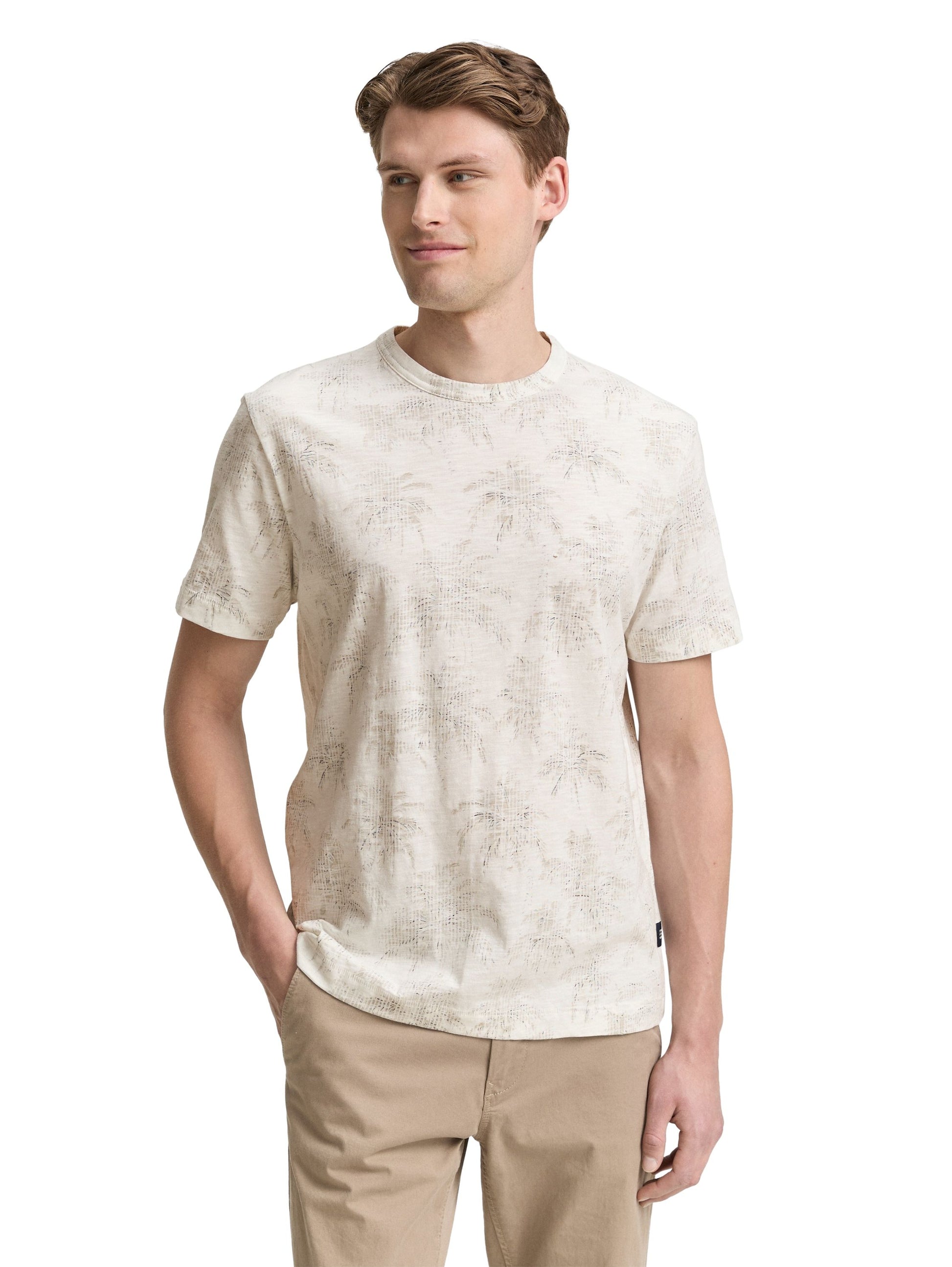 Tom Tailor Herren T-Shirt weiß