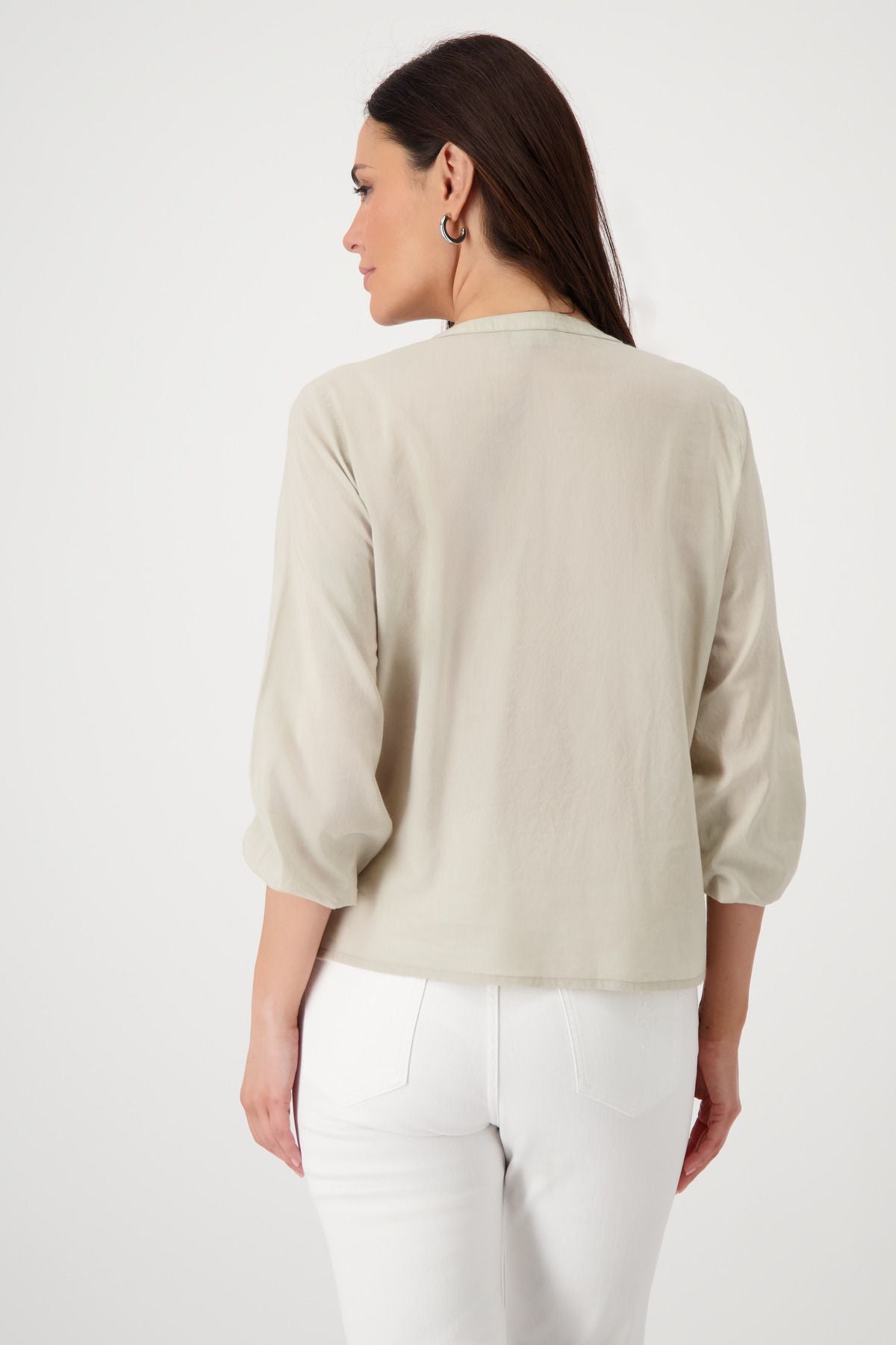 Monari Damen Bluse beige