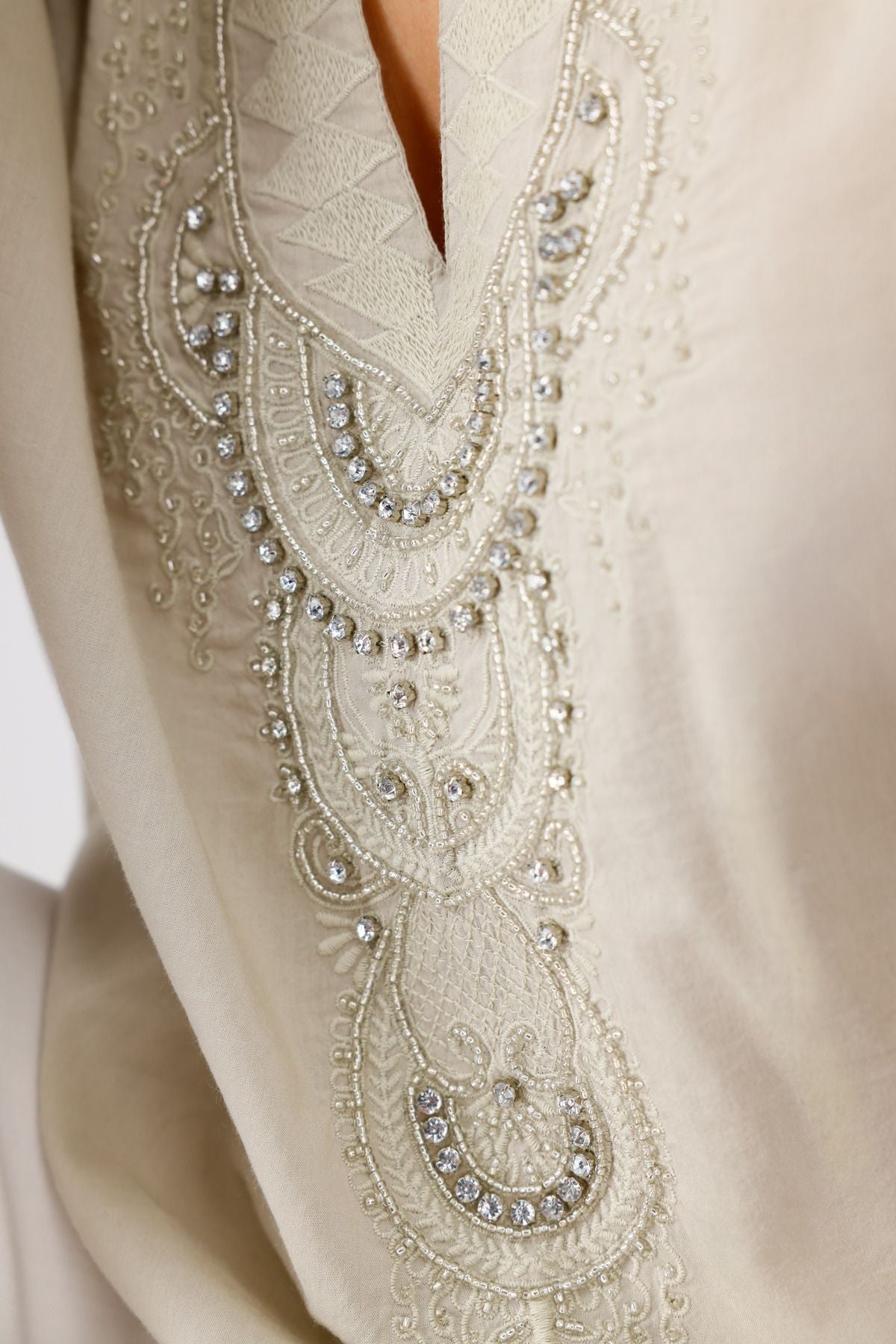 Monari Damen Bluse beige