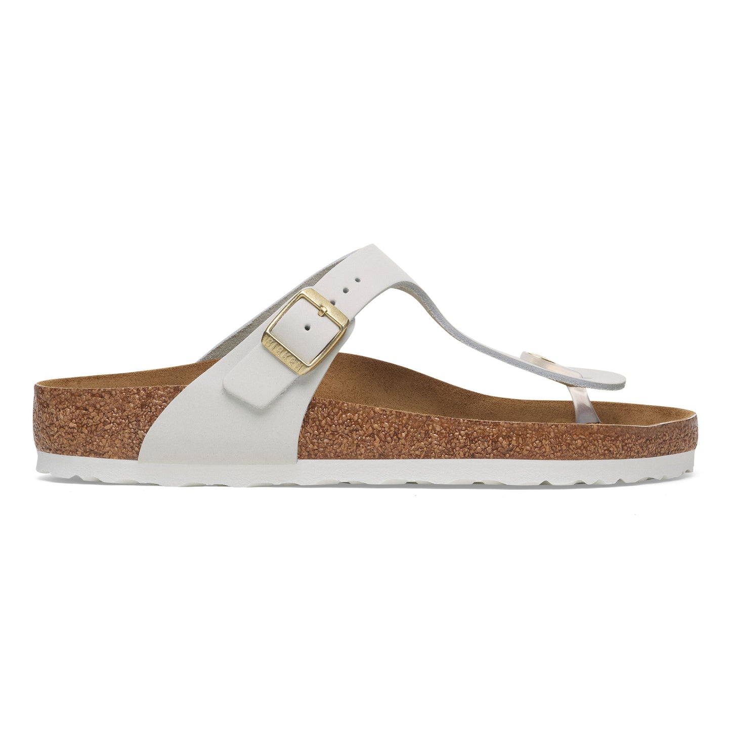 Birkenstock Damen Schuh Gizeh LENB weiß