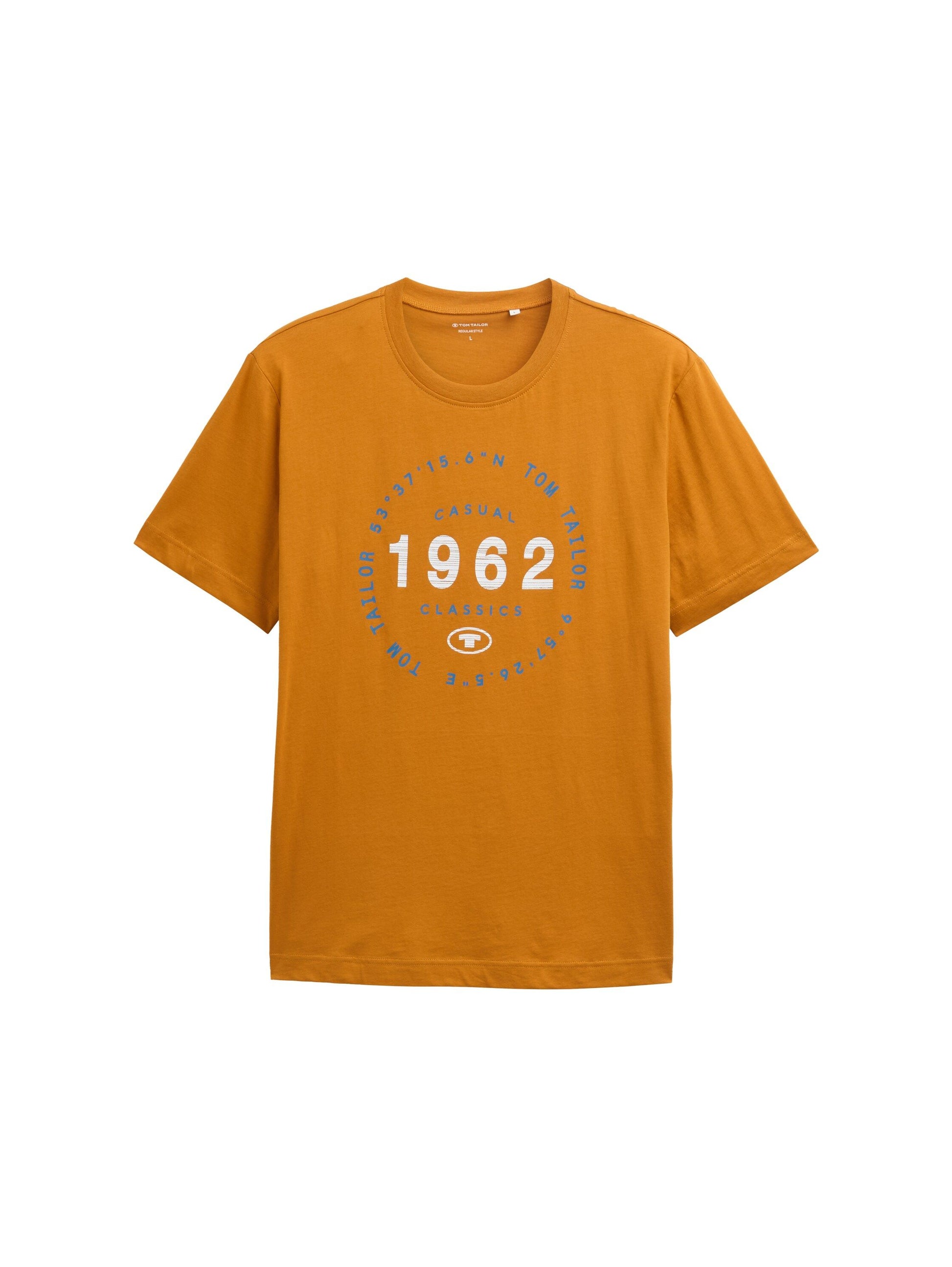 Tom Tailor Herren T-Shirt XXXL orange