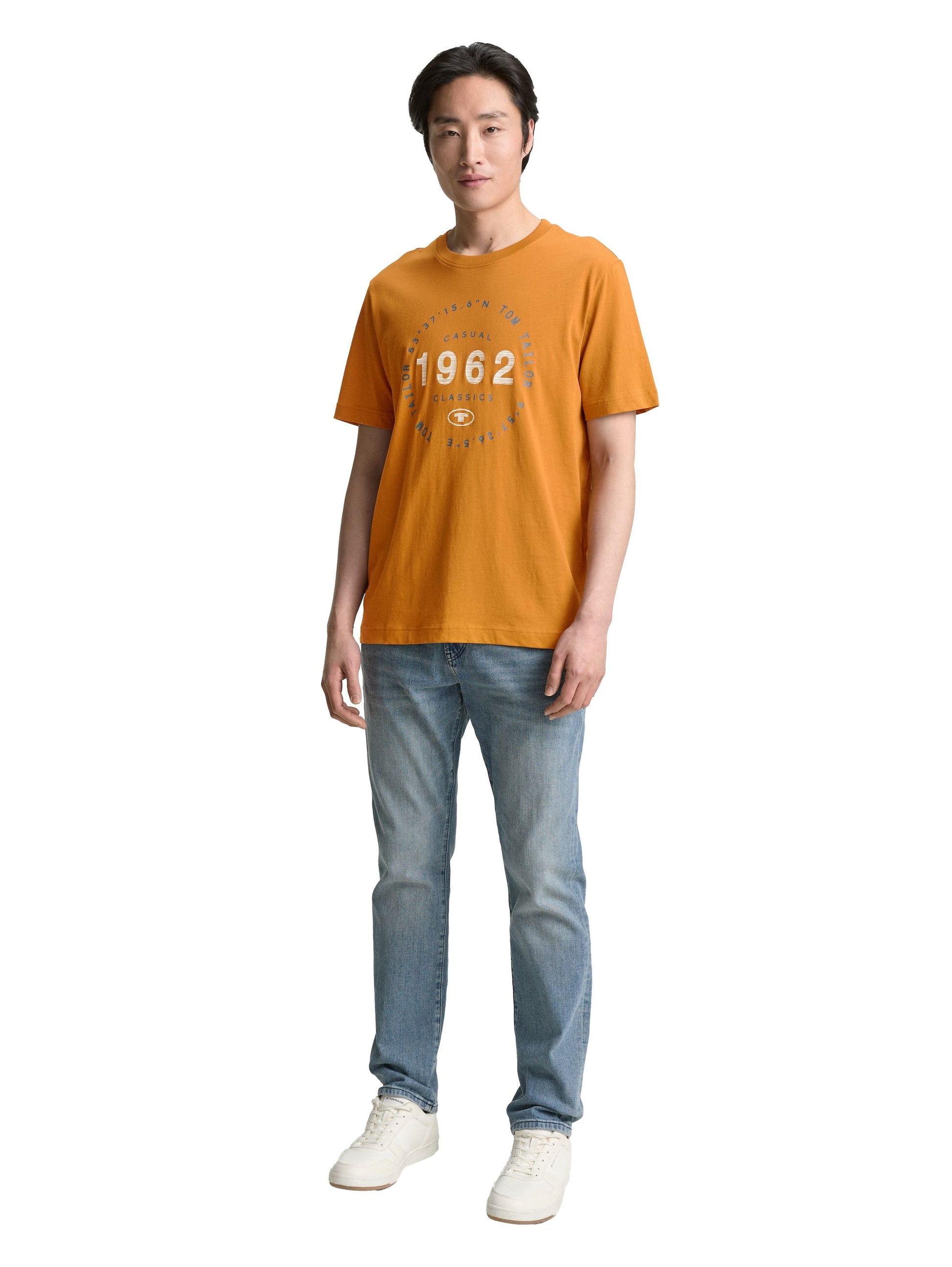 Tom Tailor Herren T-Shirt orange
