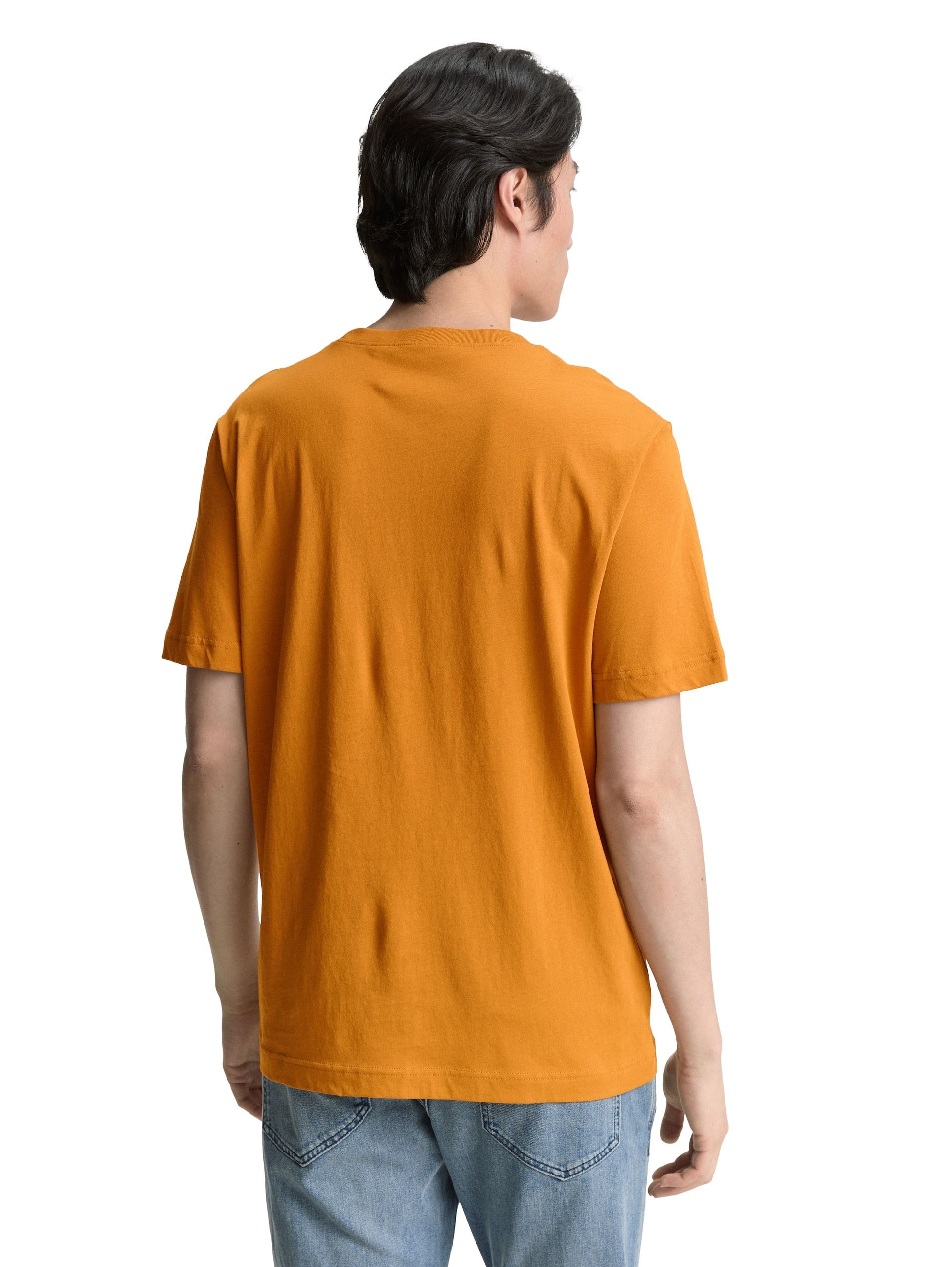 Tom Tailor Herren T-Shirt orange