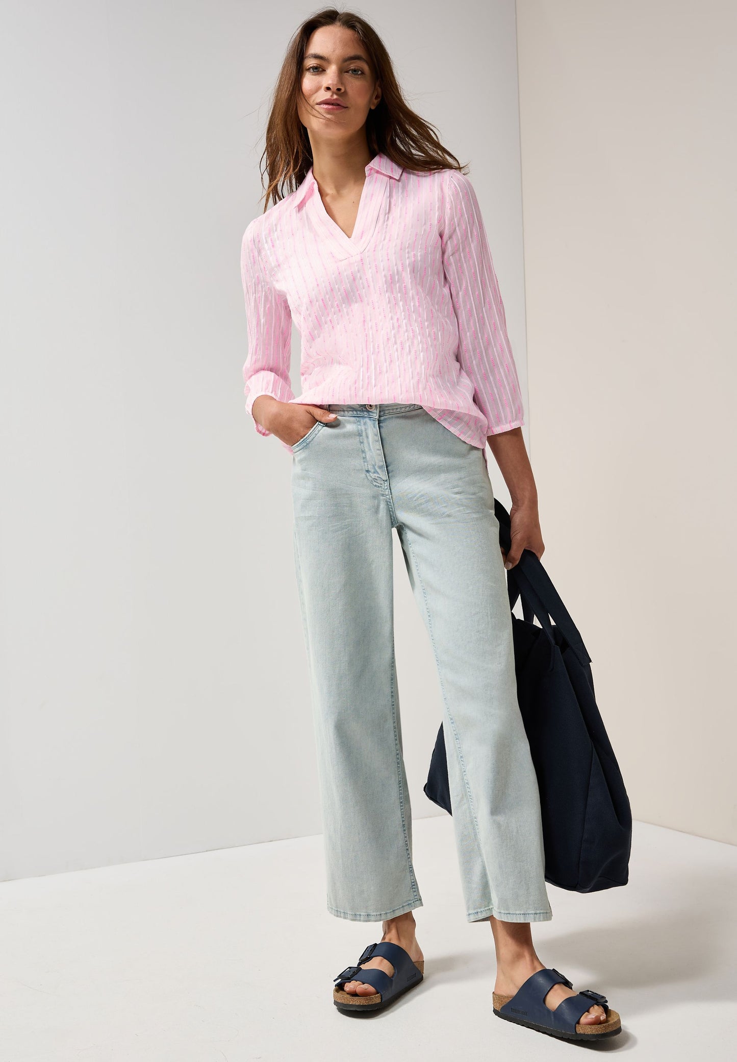 Cecil Damen Bluse rosa