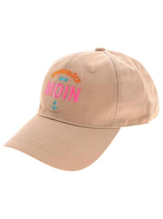 Zwillingsherz Damen Cap Strandglück beige