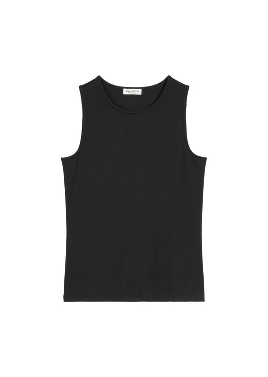 Marc O'Polo Damen Top slim schwarz