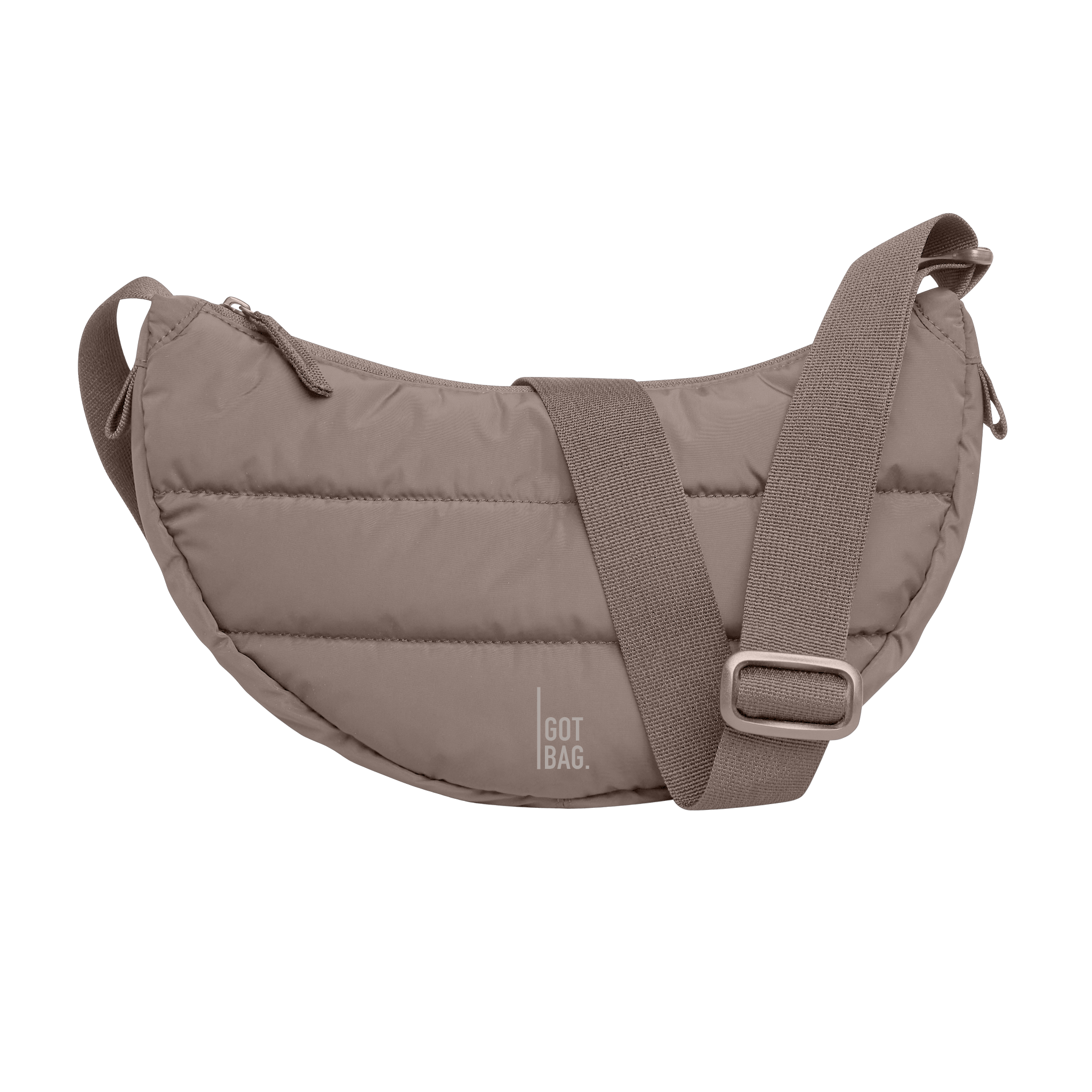 Got Bag Tasche Puffer Moon Bag small beige