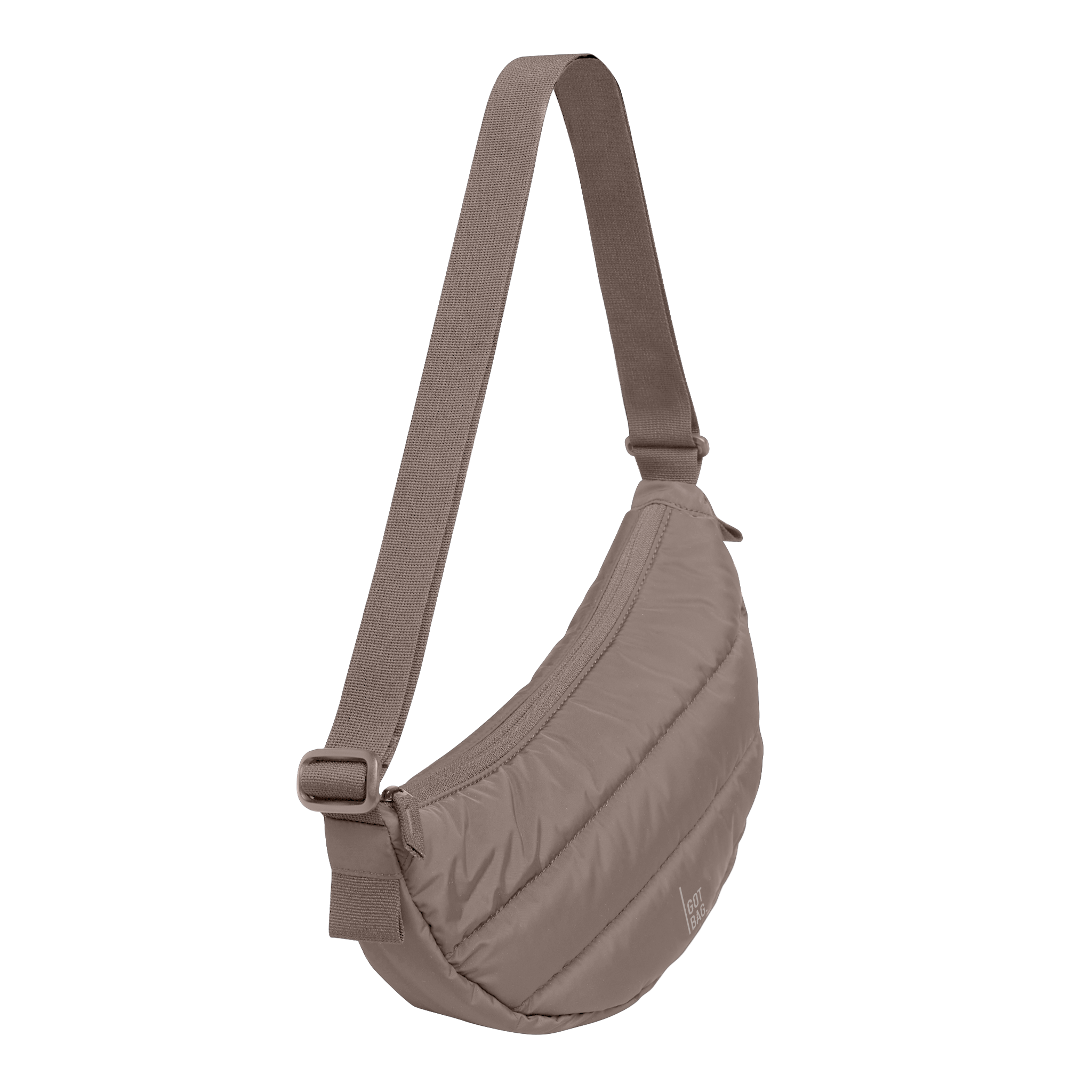 Got Bag Tasche Puffer Moon Bag small beige