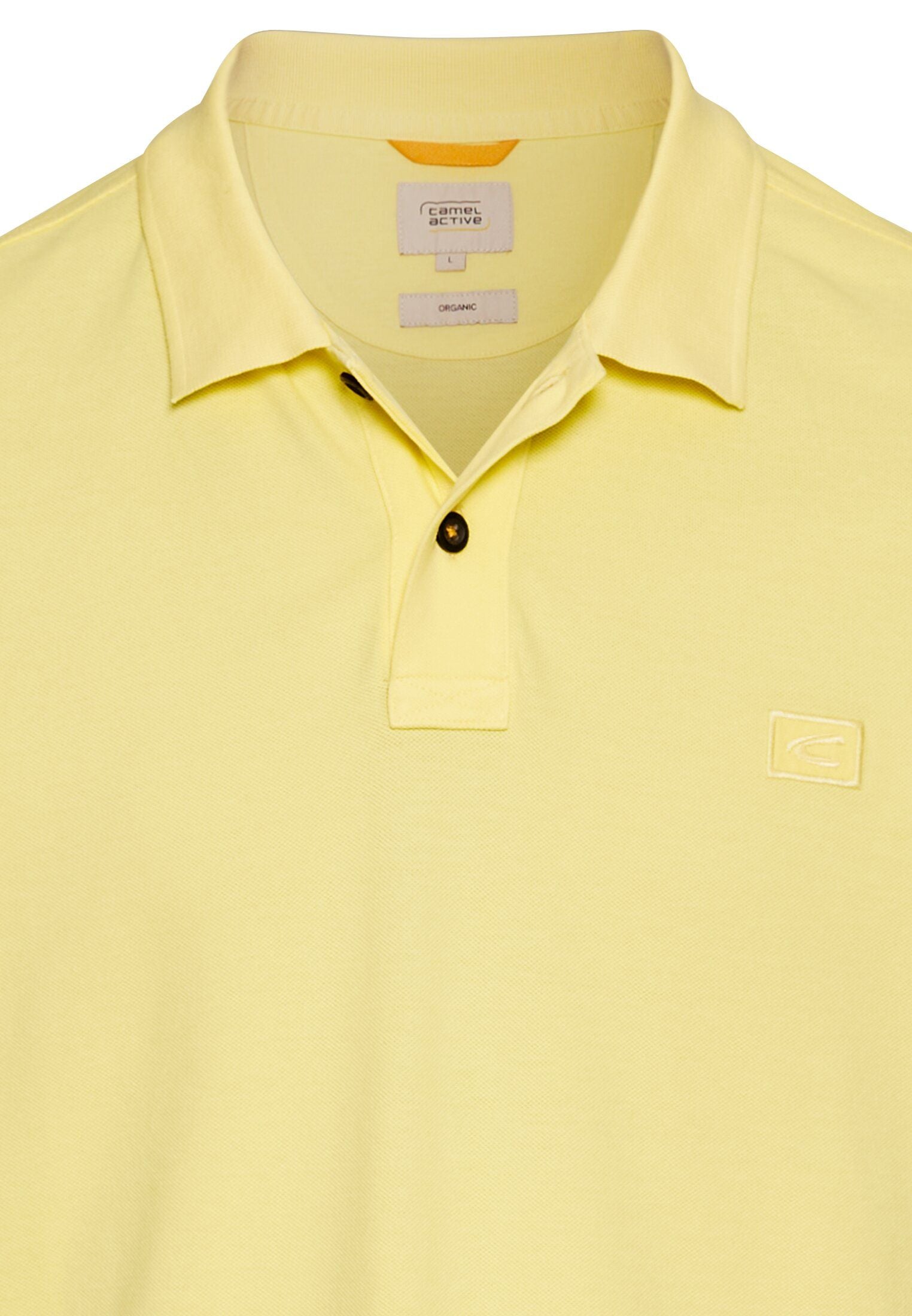 Camel Active Herren Poloshirt gelb