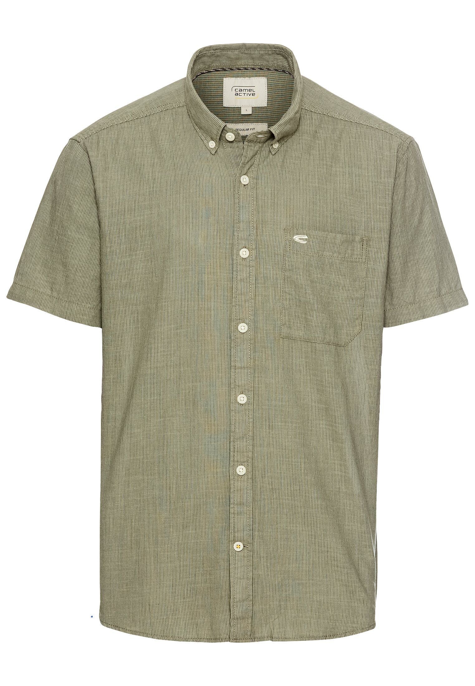 Camel Active Herren Kurzarmhemd 3XL grün