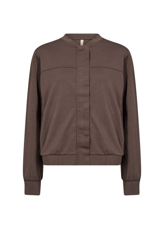 Soyaconcept Damen Sweatjacke SC-BANU 225 XXL braun