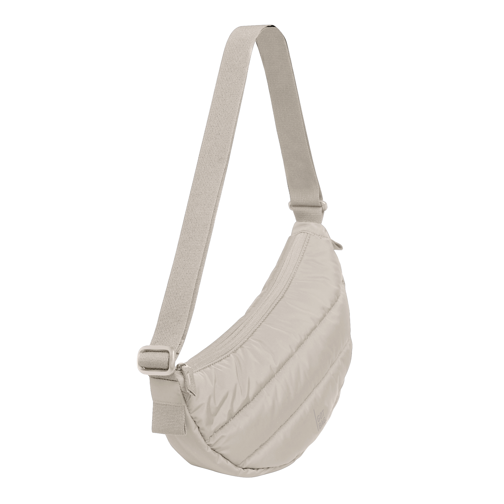 Got Bag Tasche Puffer Moon Bag small beige