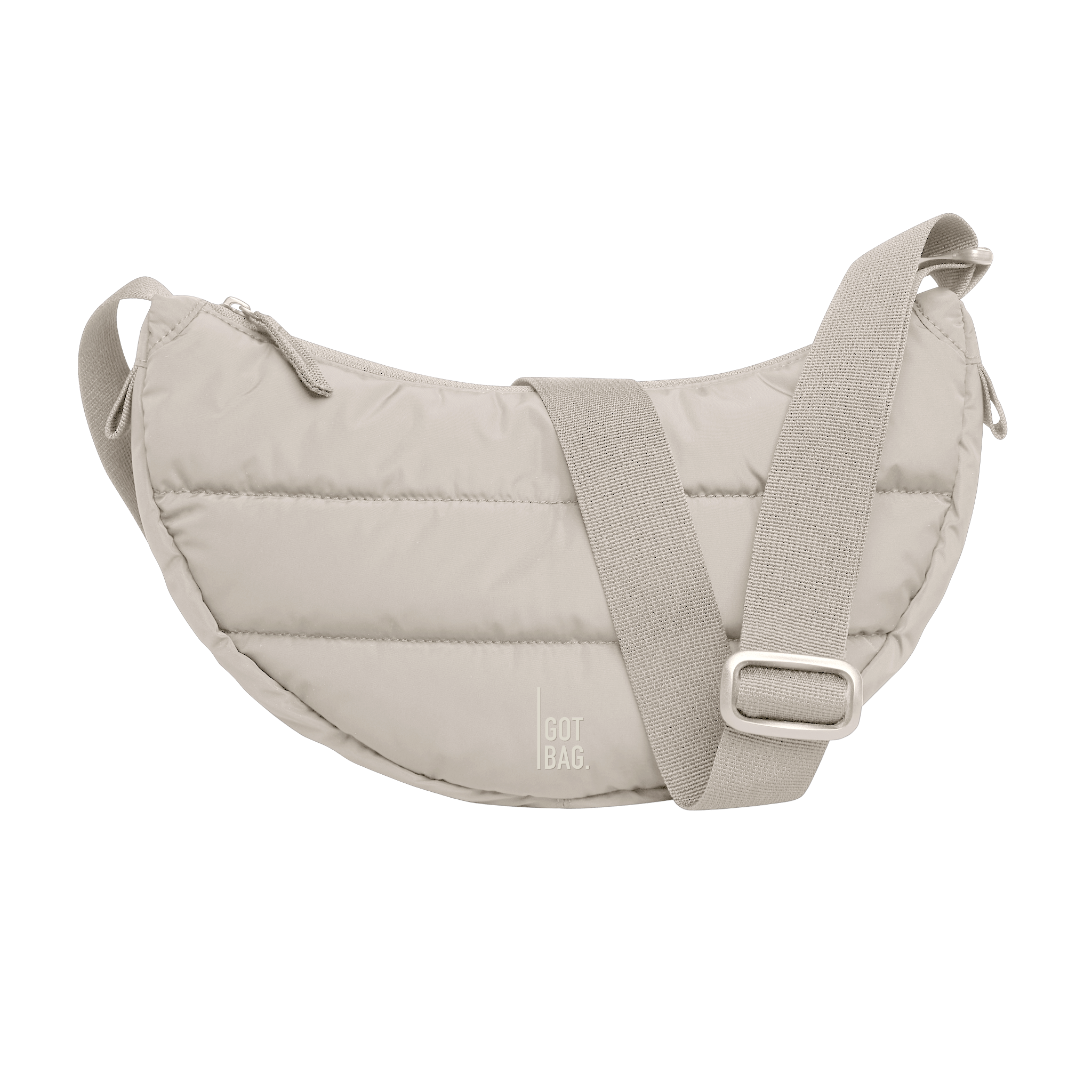 Got Bag Tasche Puffer Moon Bag small beige