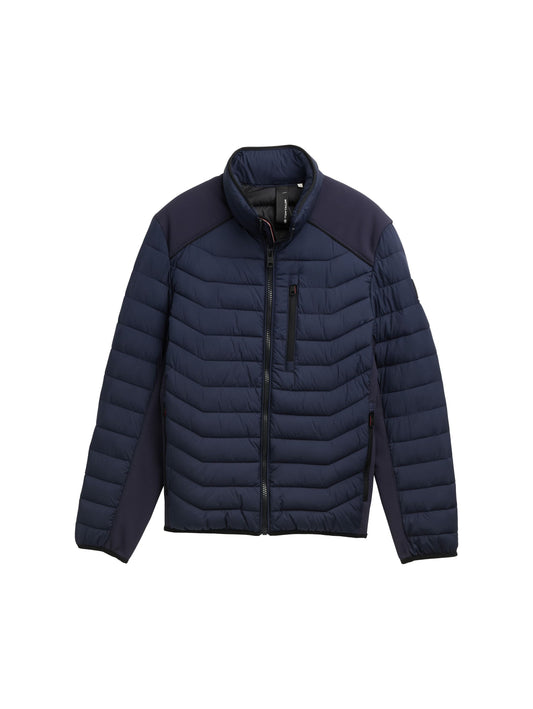 Tom Tailor Herren Lightweight Hybrid Steppjacke XXXL blau