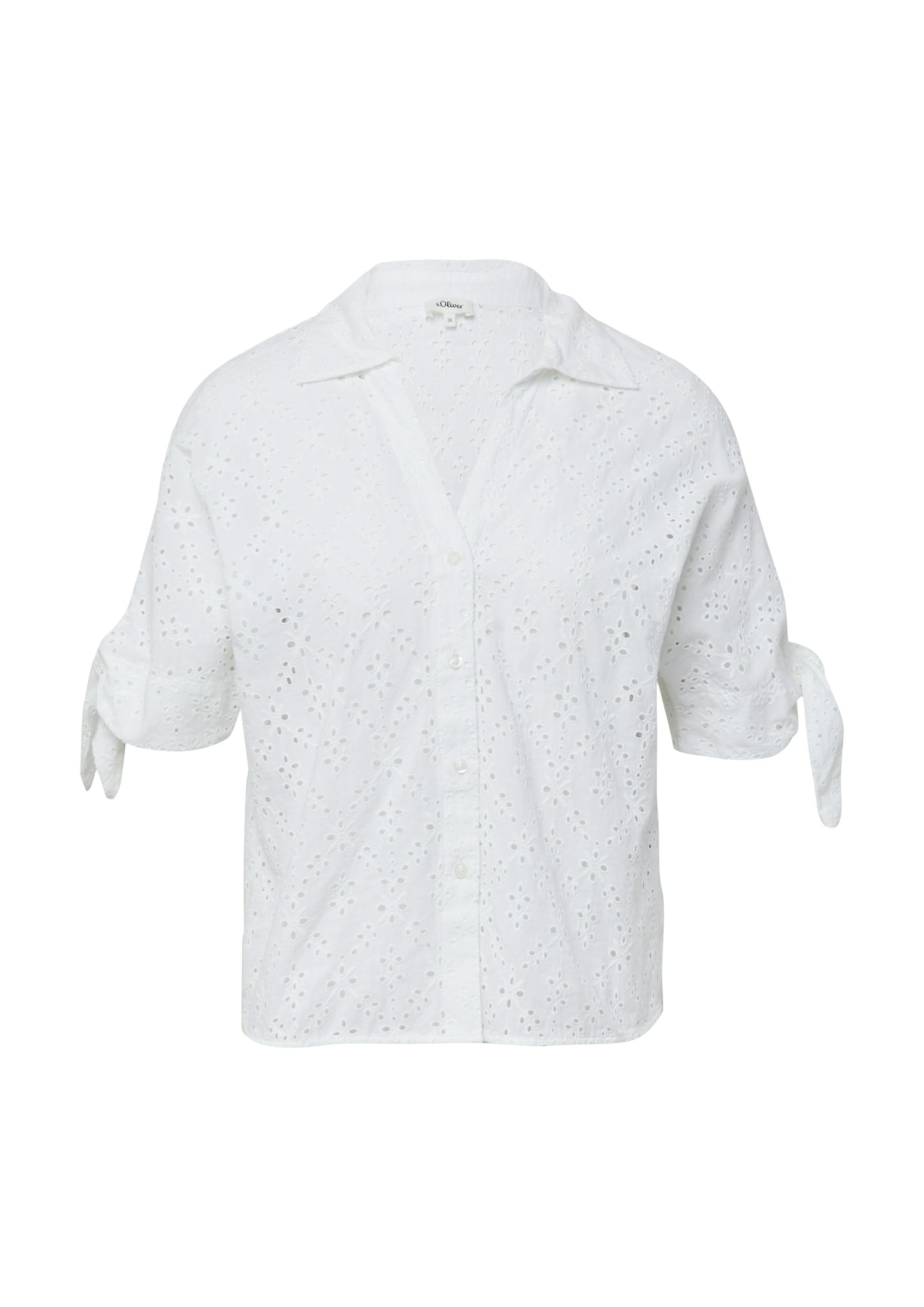 s.Oliver Damen Bluse weiß