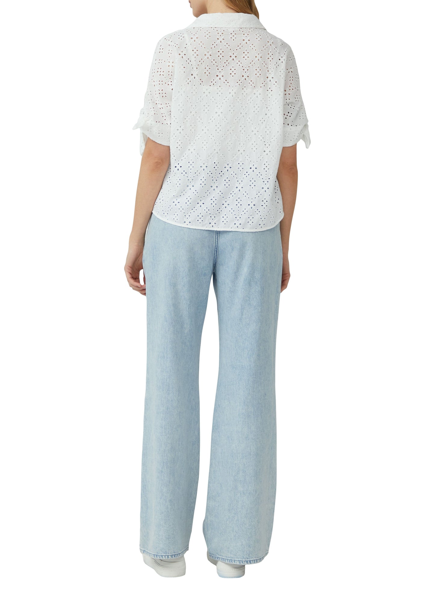 s.Oliver Damen Bluse weiß