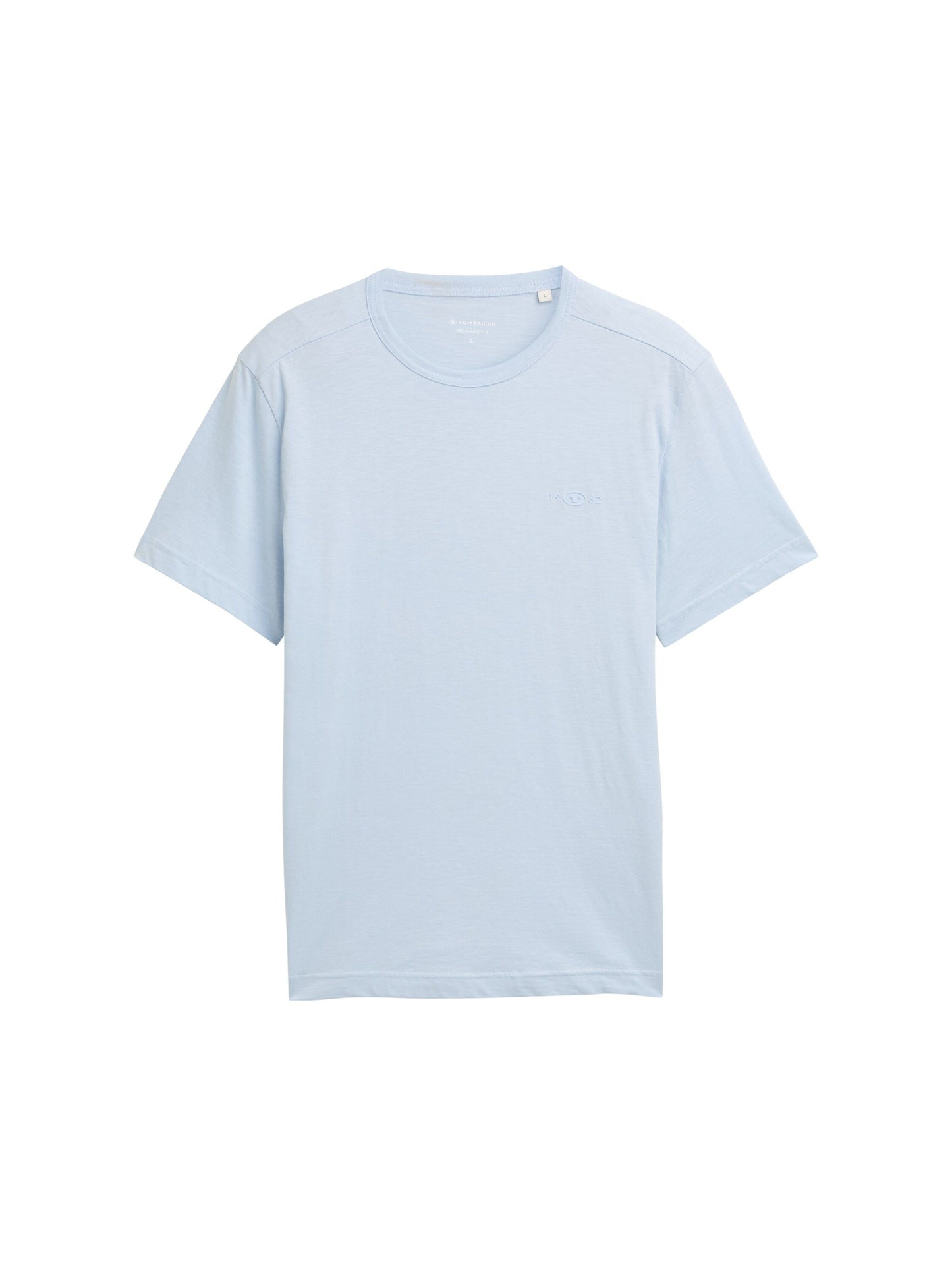 Tom Tailor Basic T-Shirt aus Baumwolle XXXL blau