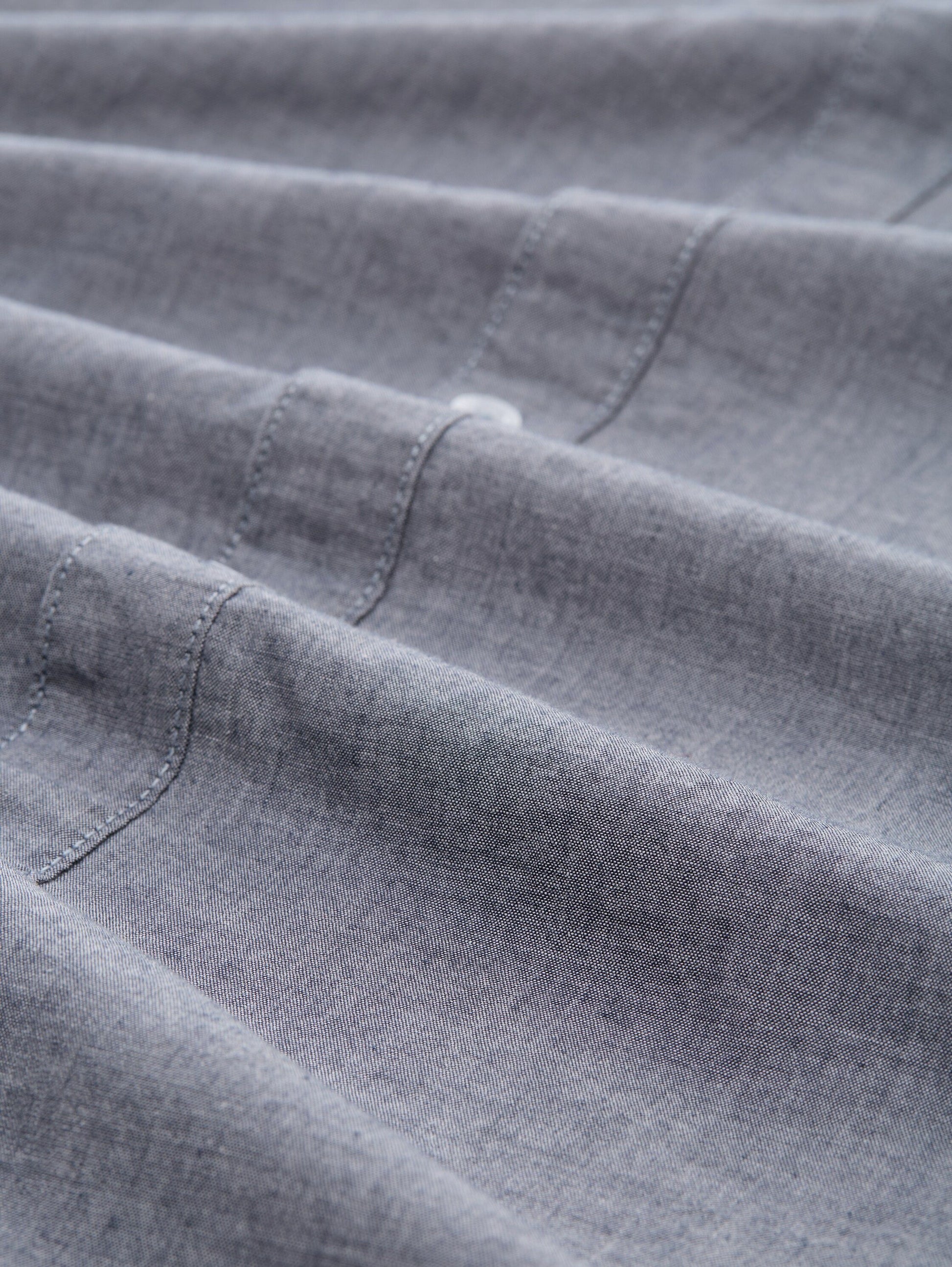 Tom Tailor Herren Kurzarmhemd blau
