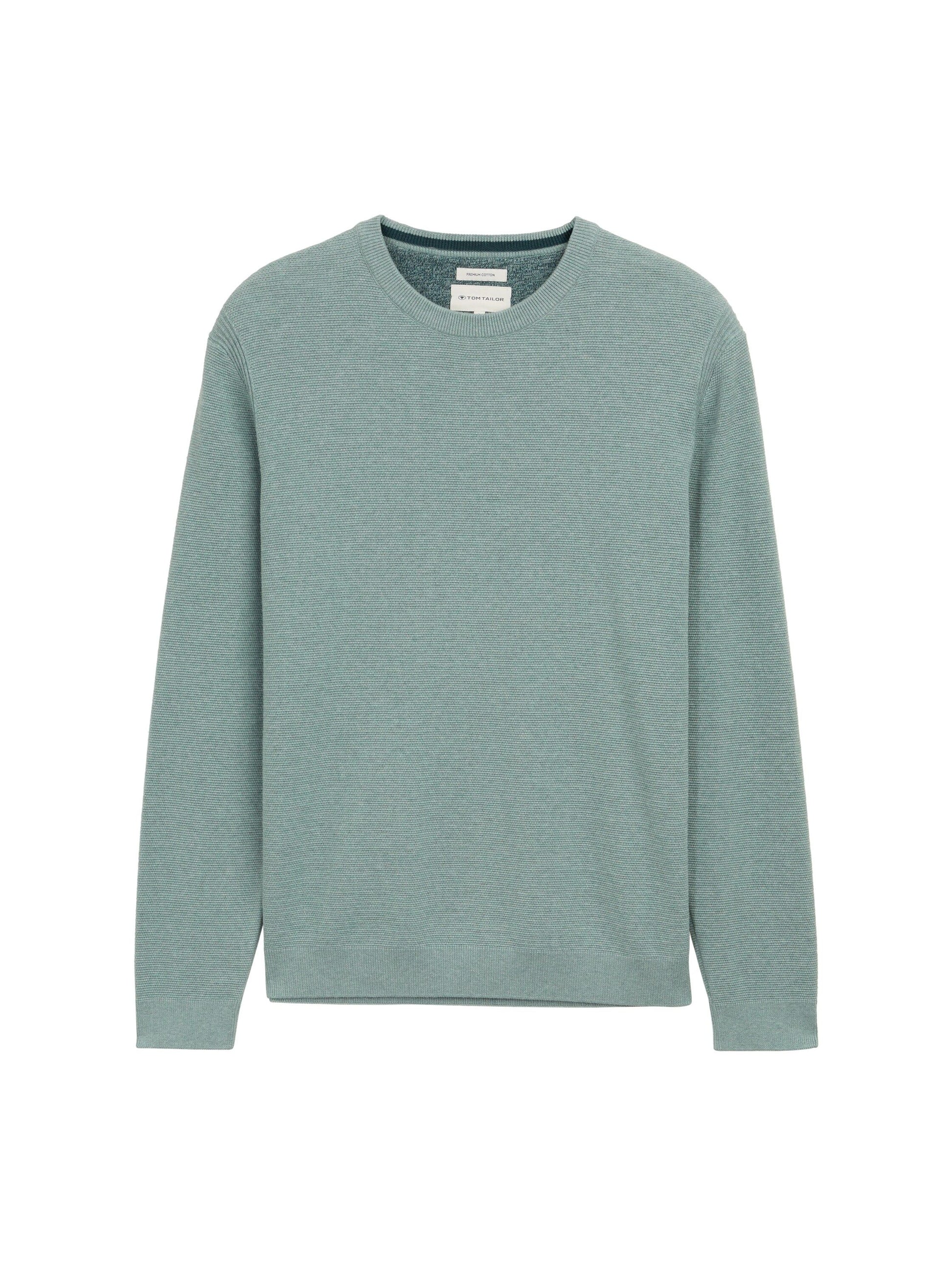 Tom Tailor Herren Strickpullover XXXL grün