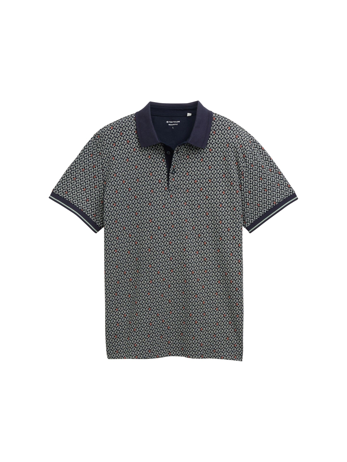 Tom Tailor Herren Piqué Poloshirt blau