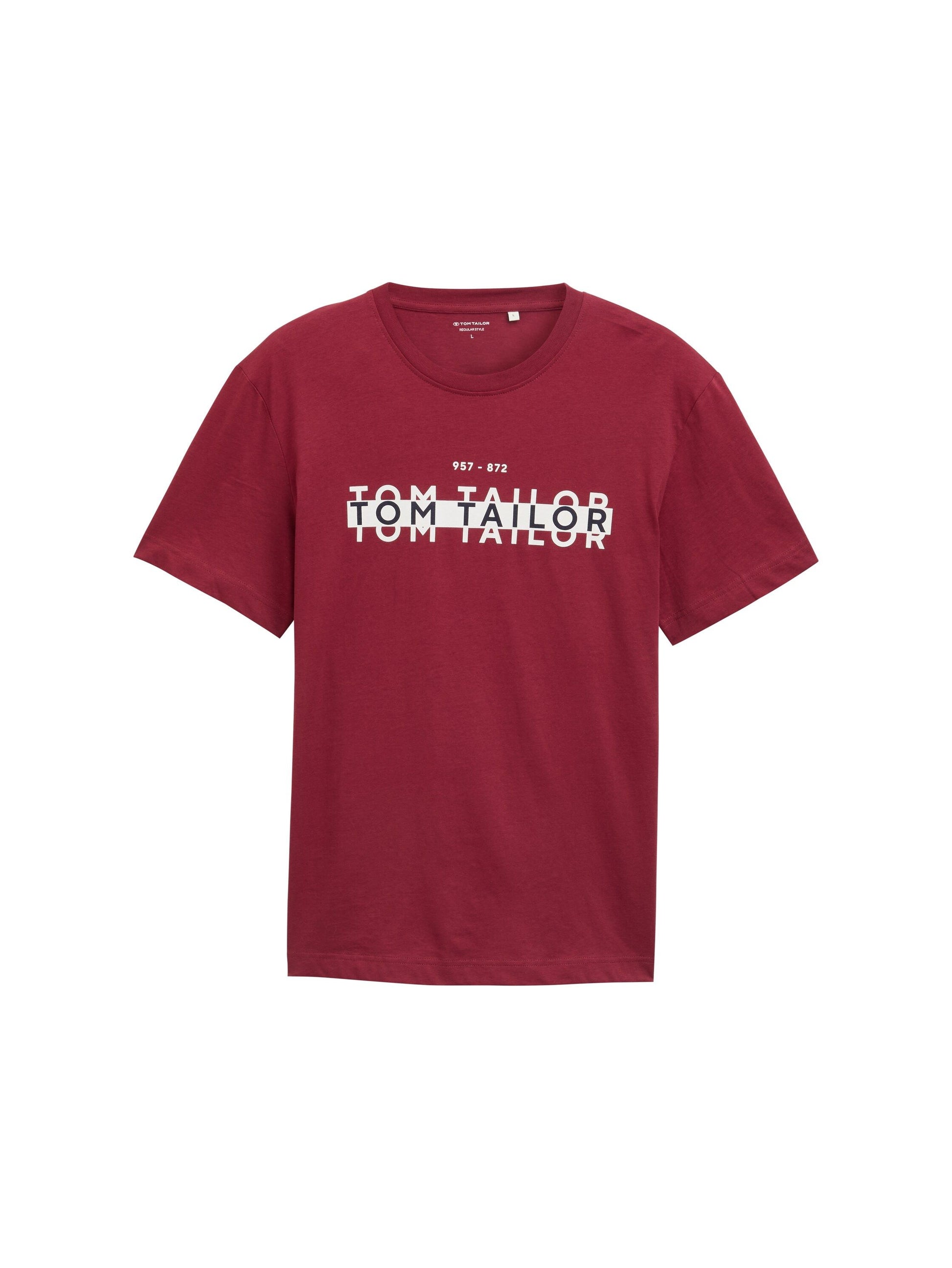 Tom Tailor Herren T-Shirt XXXL rot