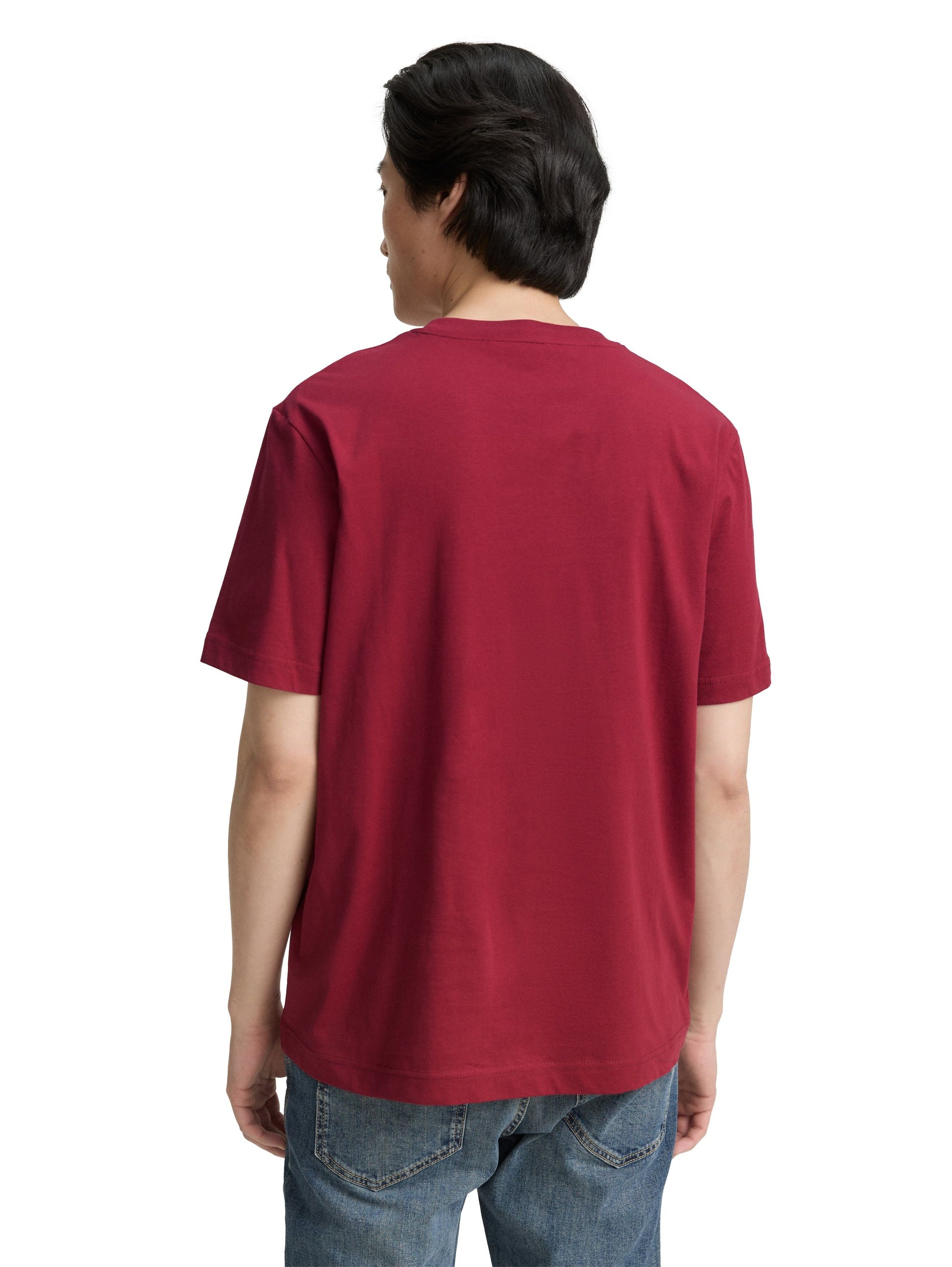Tom Tailor Herren T-Shirt rot