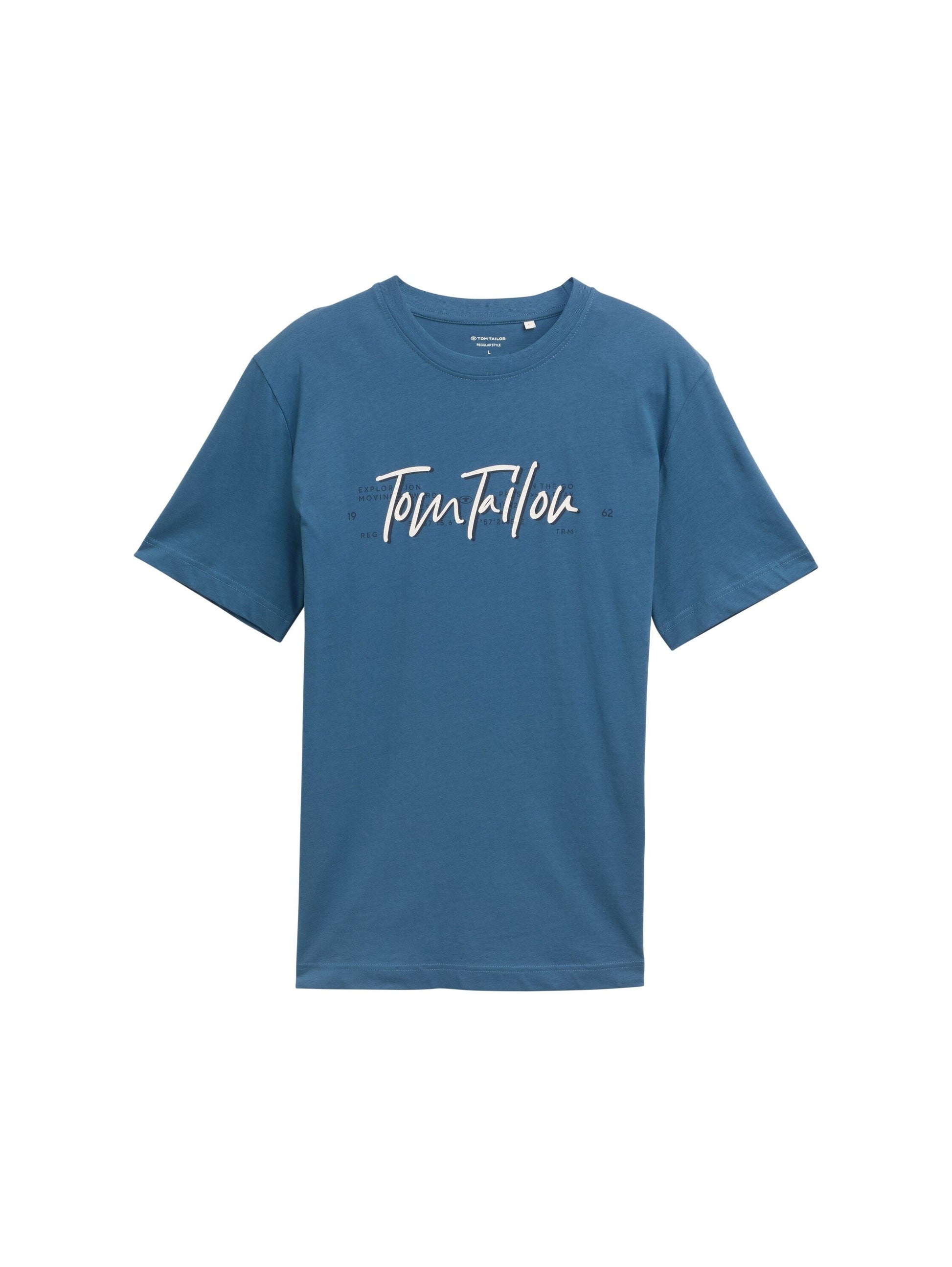 Tom Tailor Herren T-Shirt XXXL blau