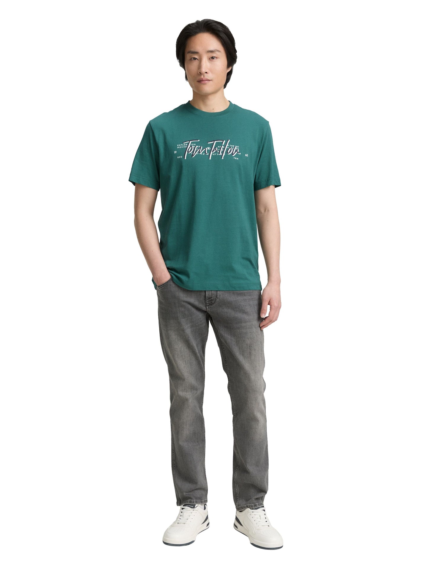 Tom Tailor Herren T-Shirt grün