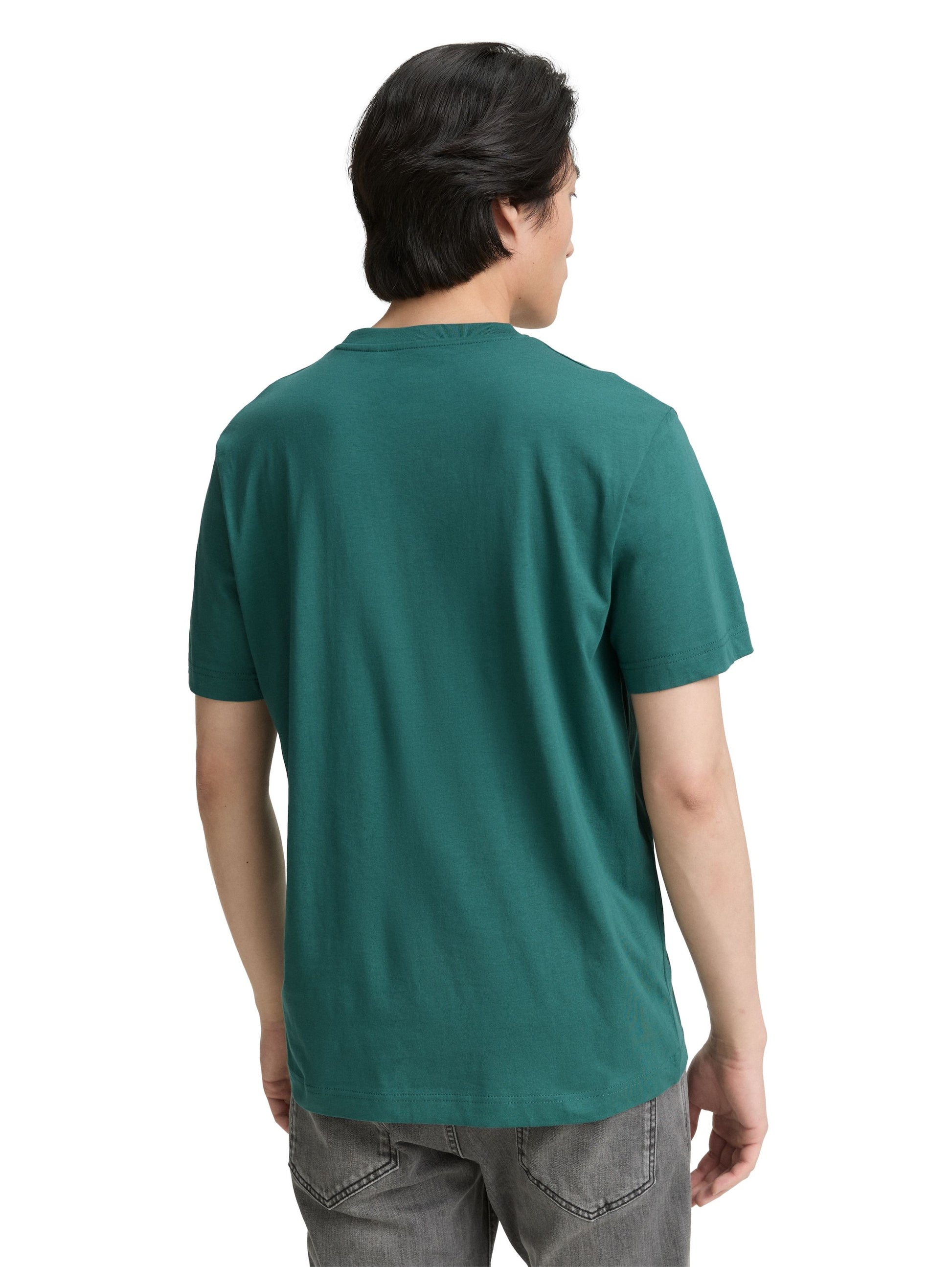 Tom Tailor Herren T-Shirt grün