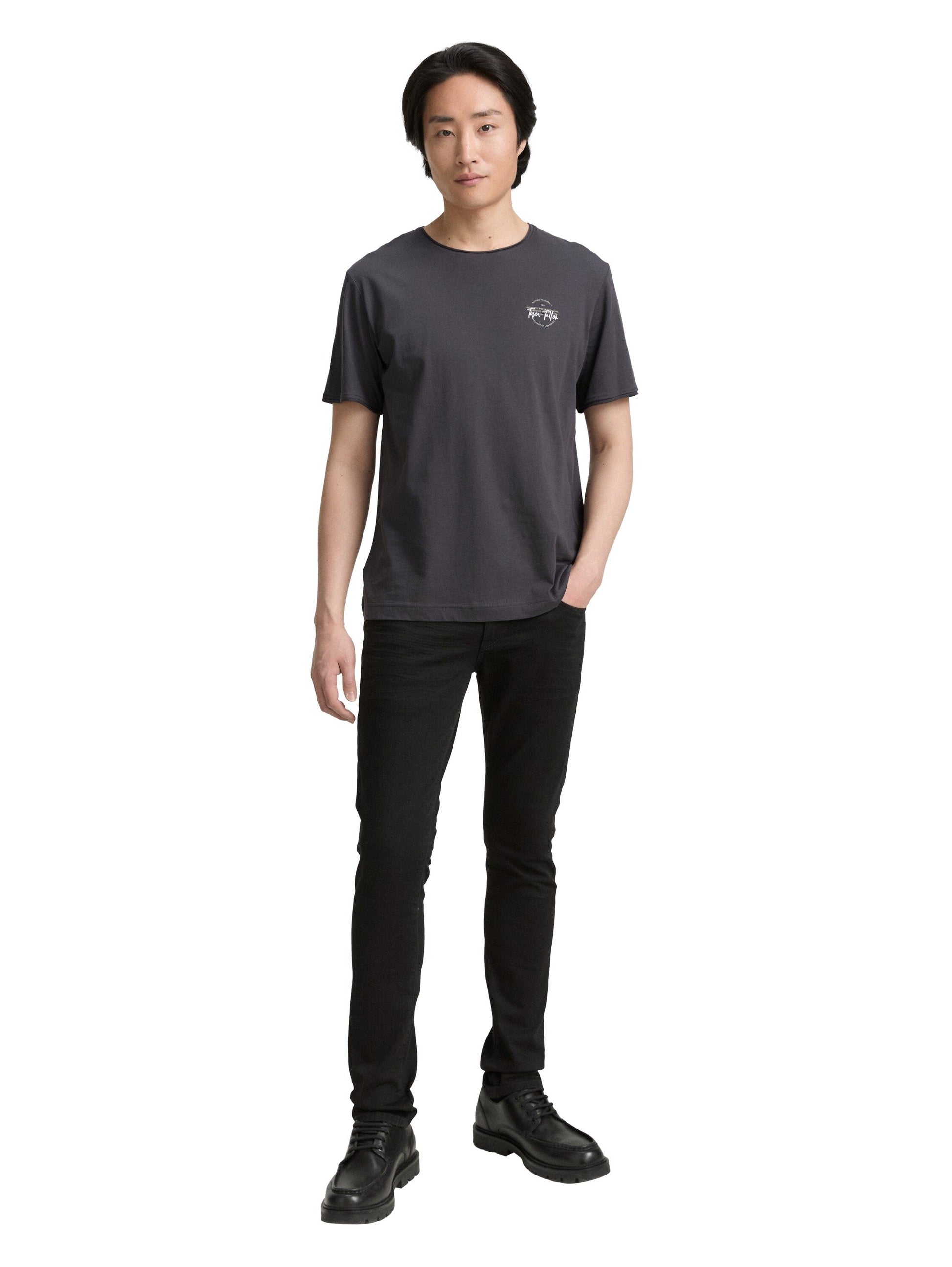 Tom Tailor Herren T-Shirt grau